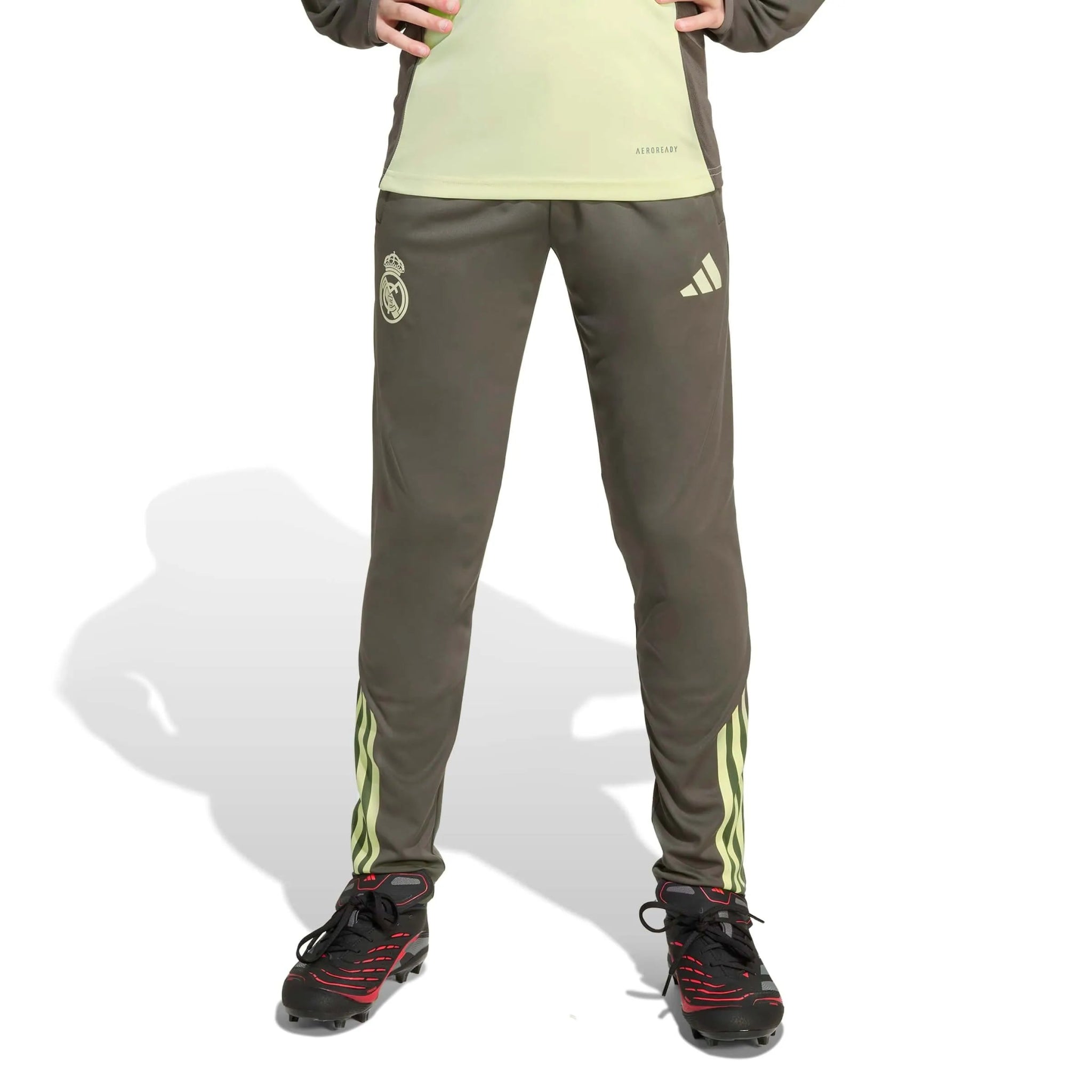 adidas 2025-26 Real Madrid Youth Track Pants (Model - Front)