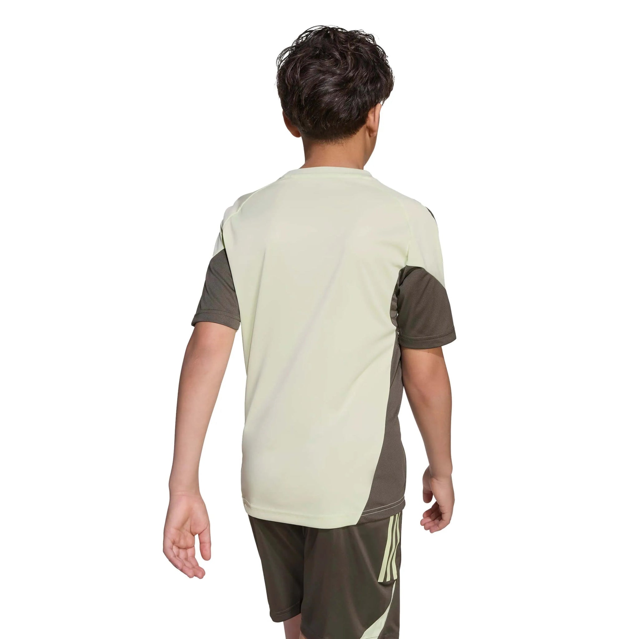 adidas 2025-26 Real Madrid Youth Training Soccer Jersey (Model - Back)