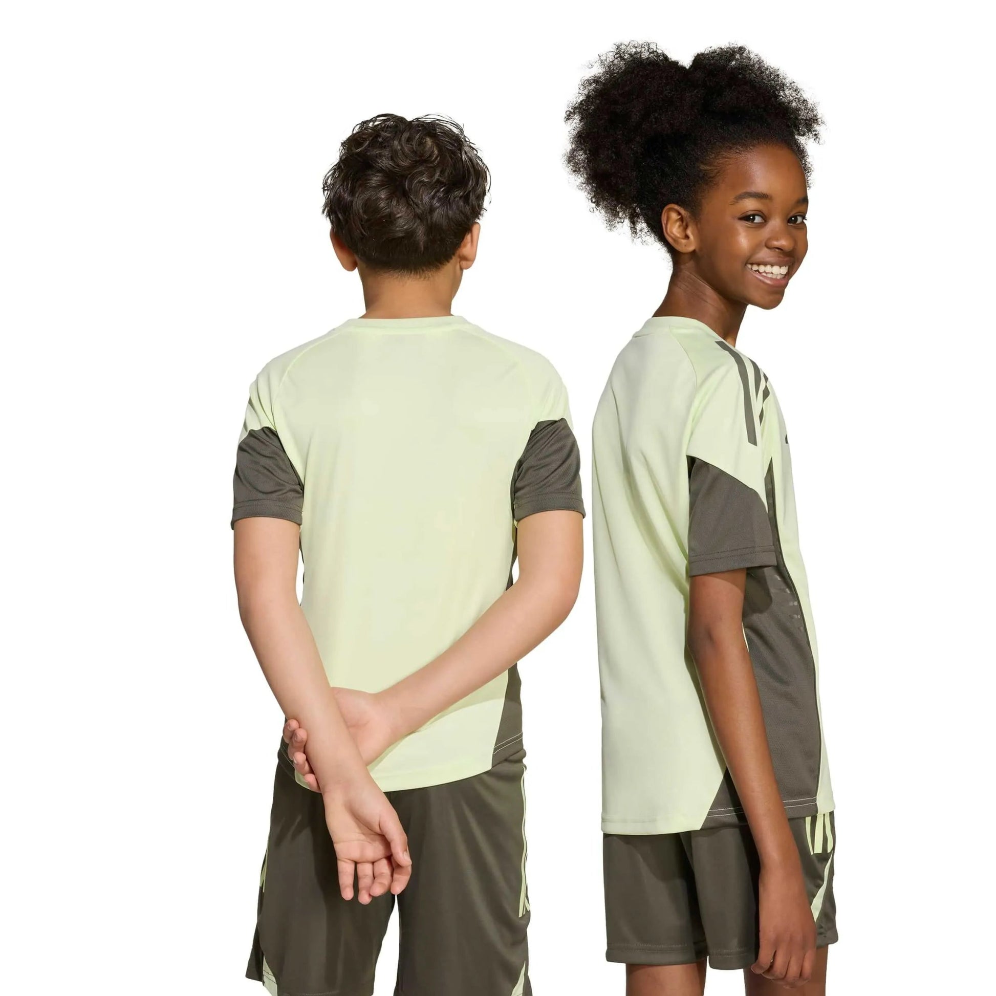 adidas 2025-26 Real Madrid Youth Training Soccer Jersey (Models - Back)