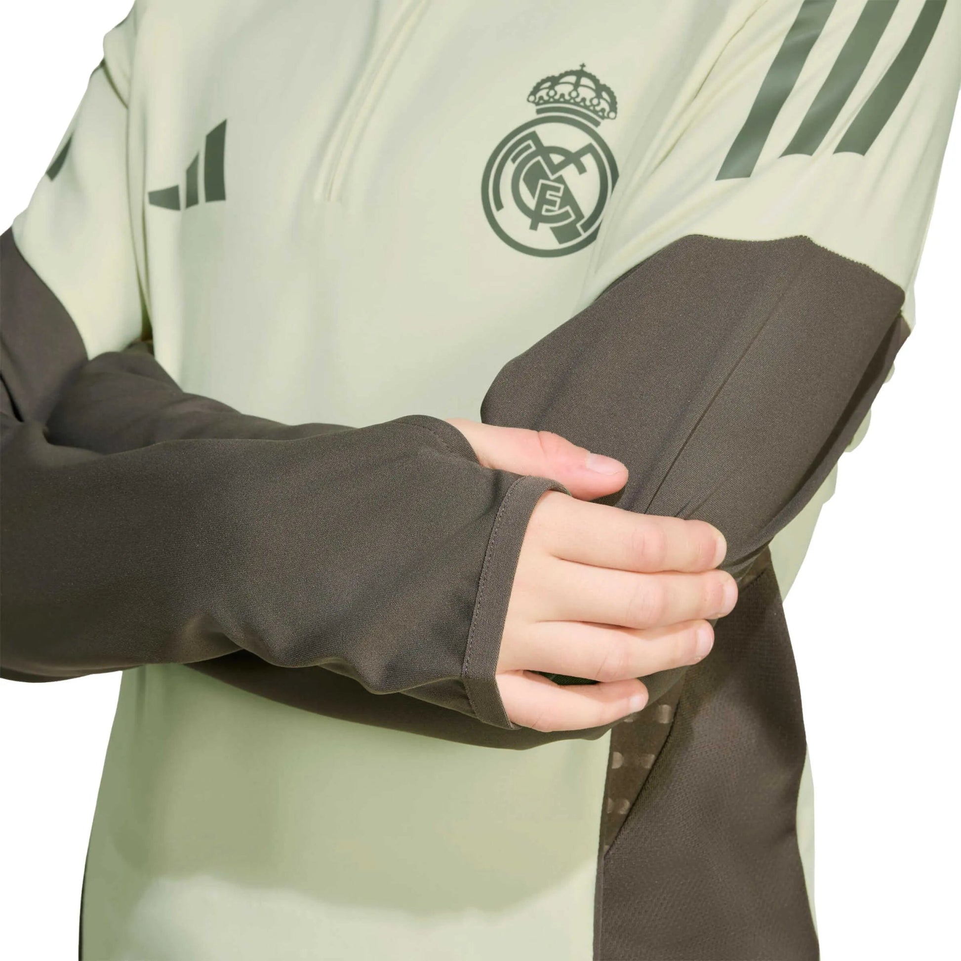 adidas 2025-26 Real Madrid Youth Training Top (Detail 2)