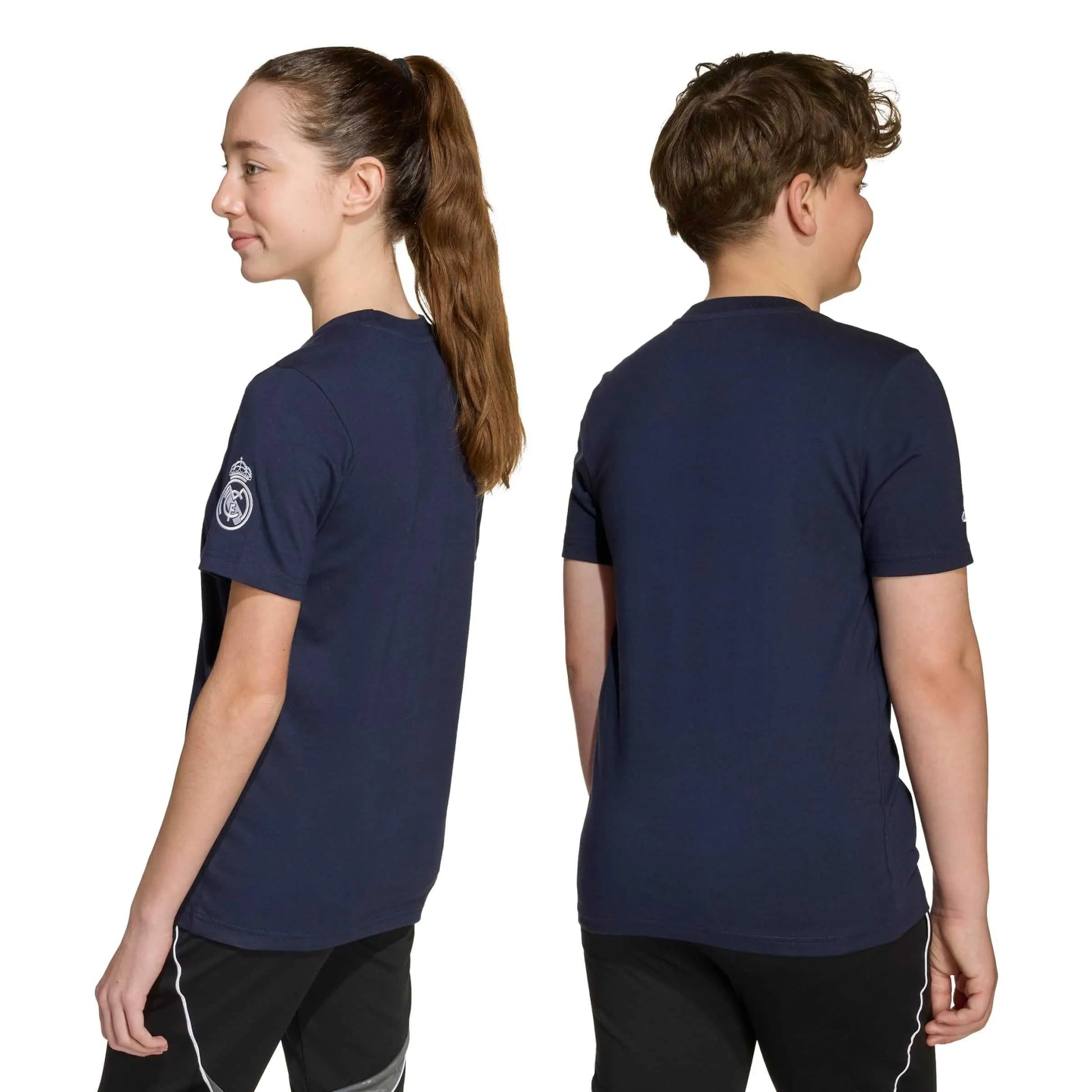 adidas 2025-26 Real Madrid Youth US Tee (Models - Back)