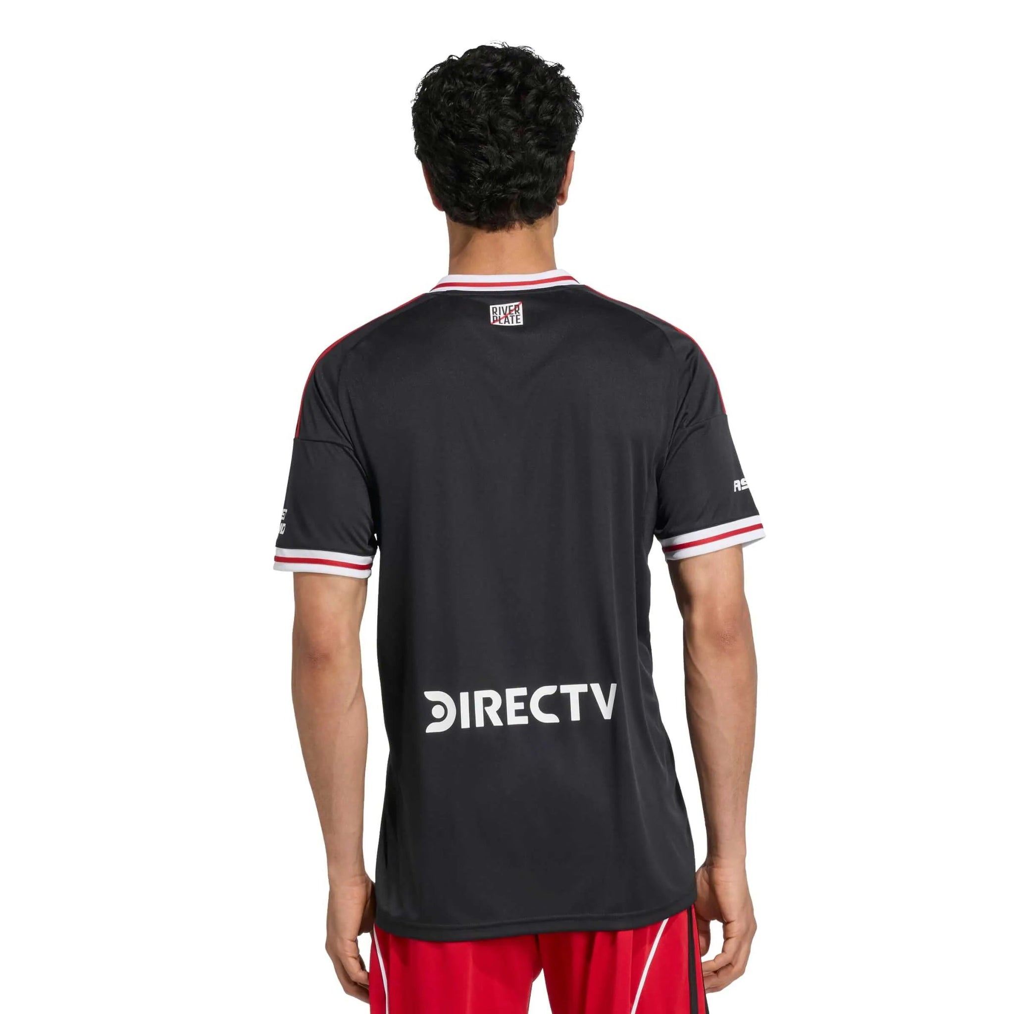 adidas 2025-26 River Plate Men's Stadium Away Soccer Jersey (Model - Back)