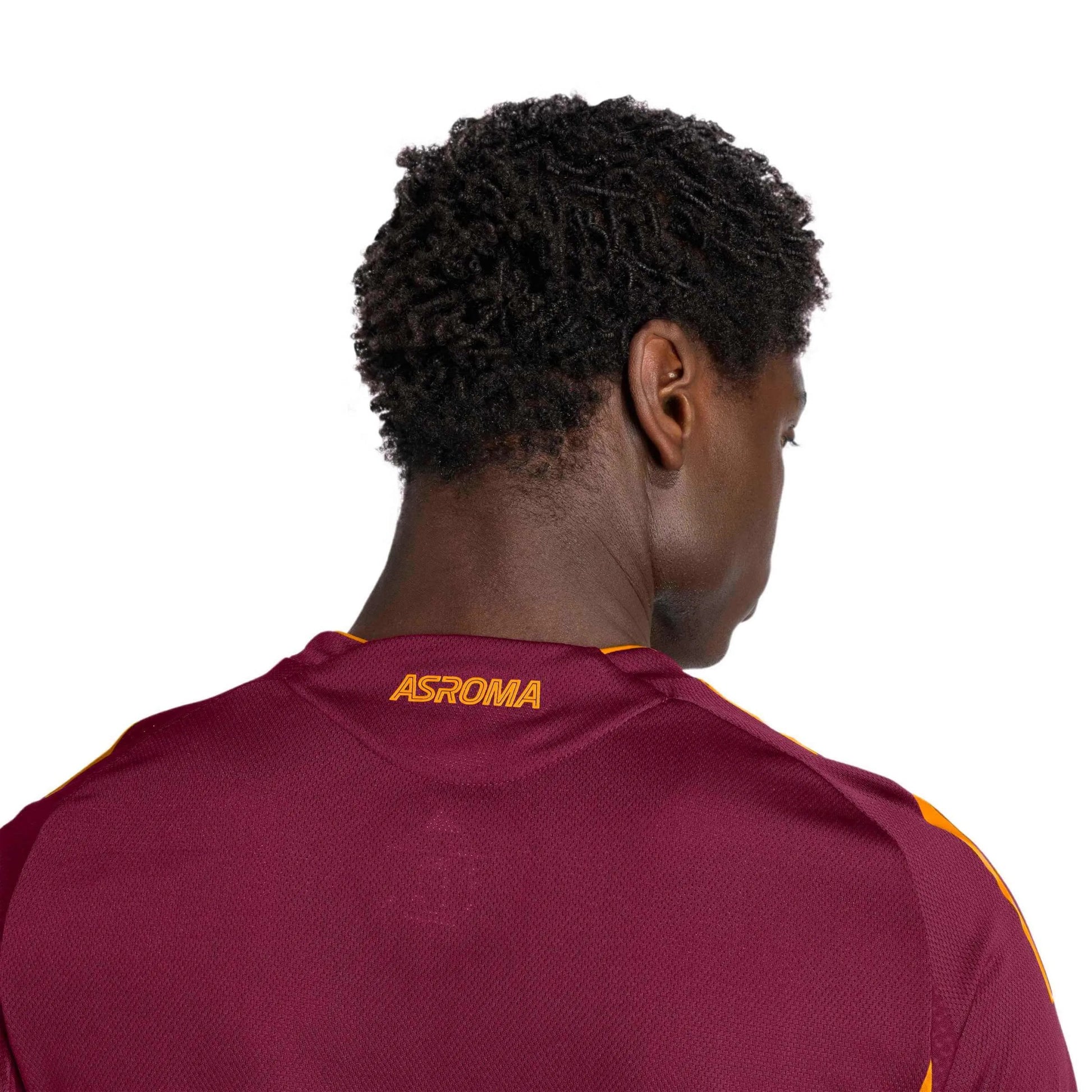 adidas 2025-26 Roma Men's Authentic Home Soccer Jersey (Detail 2)