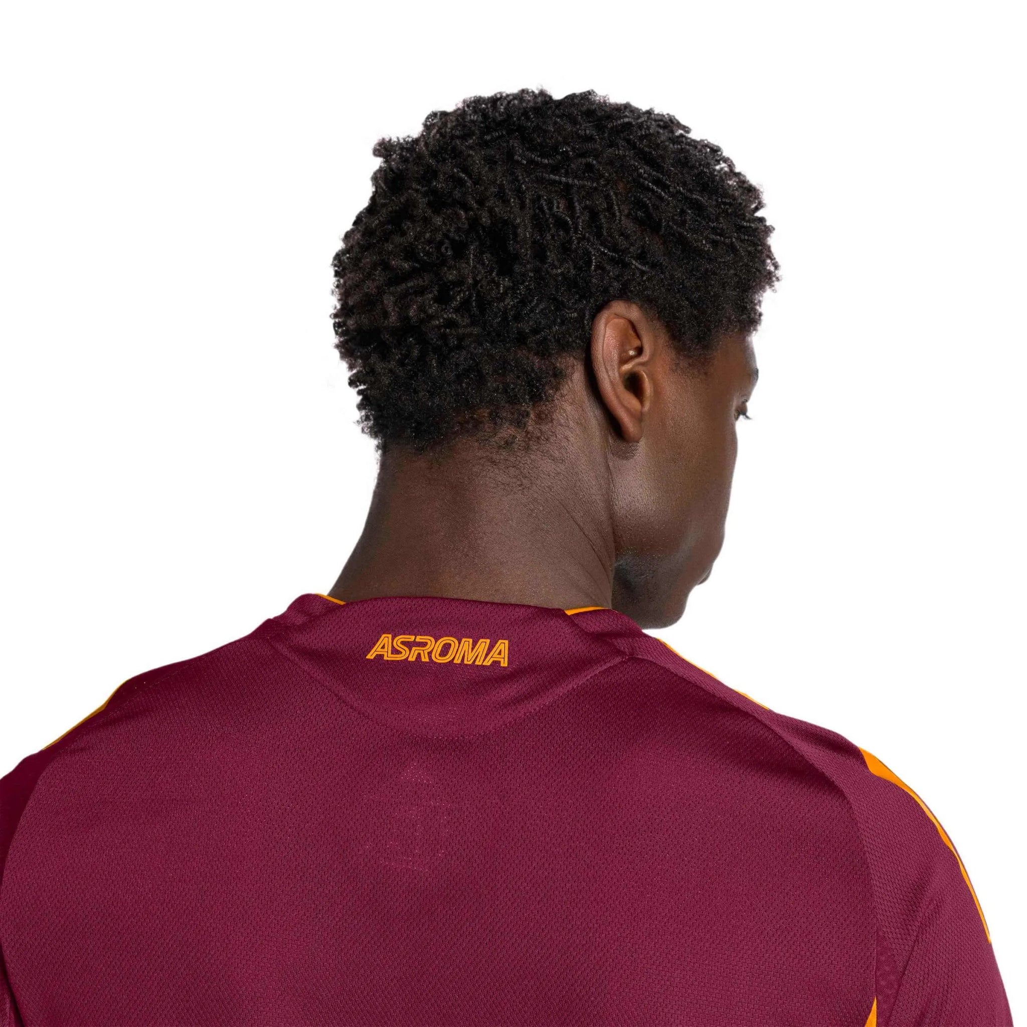 adidas 2025-26 Roma Men's Authentic Home Soccer Jersey (Detail 2)