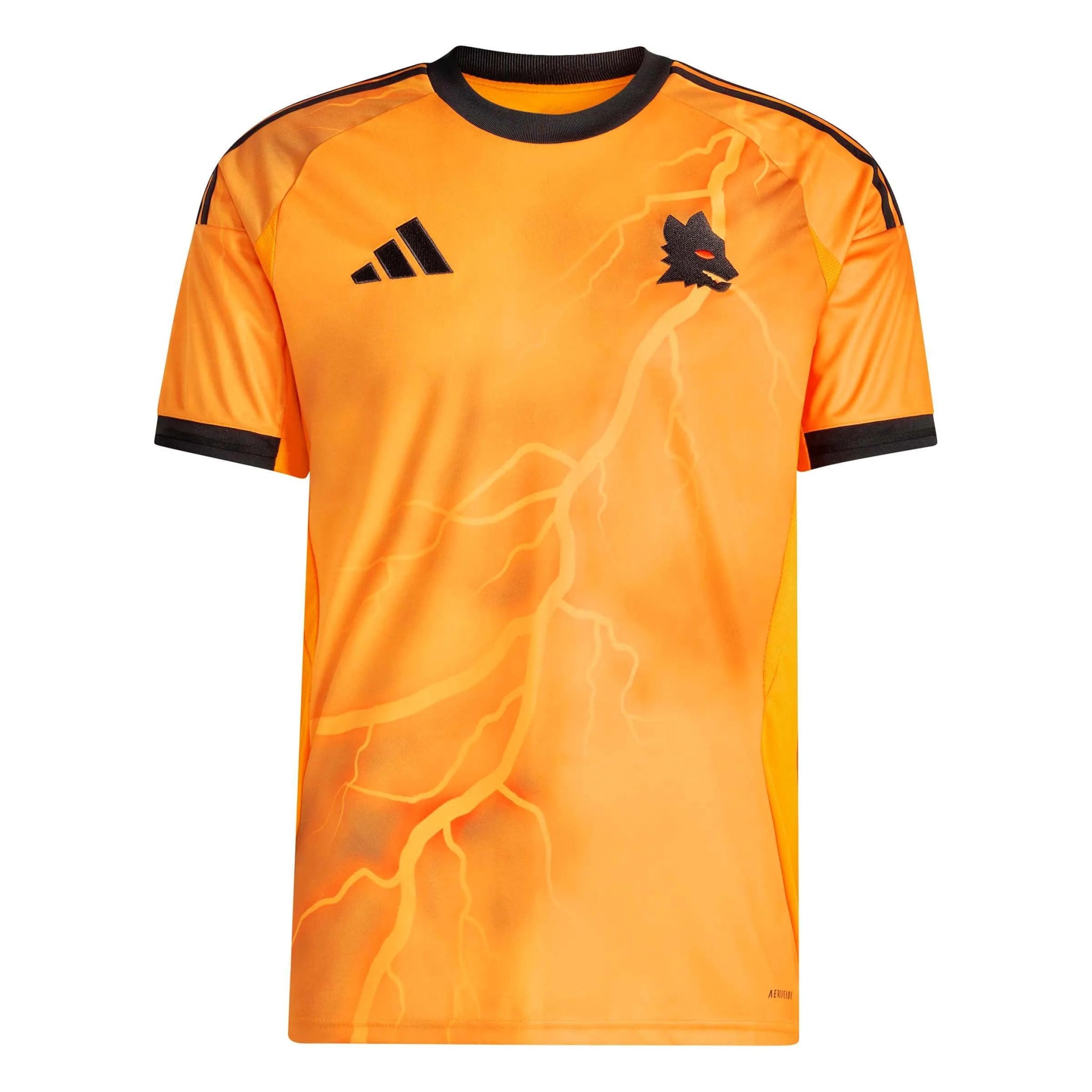 adidas 2025-26 Roma Men's Stadium Away Soccer Jersey (Front)
