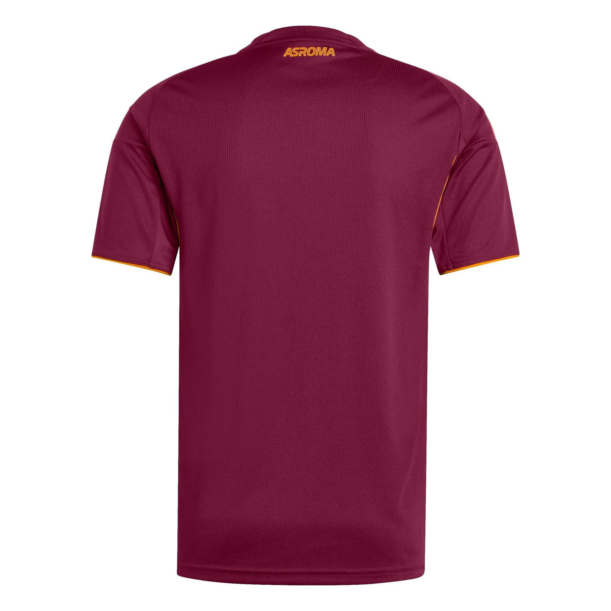 adidas 2025-26 Roma Men's Stadium Home Soccer Jersey (Back)