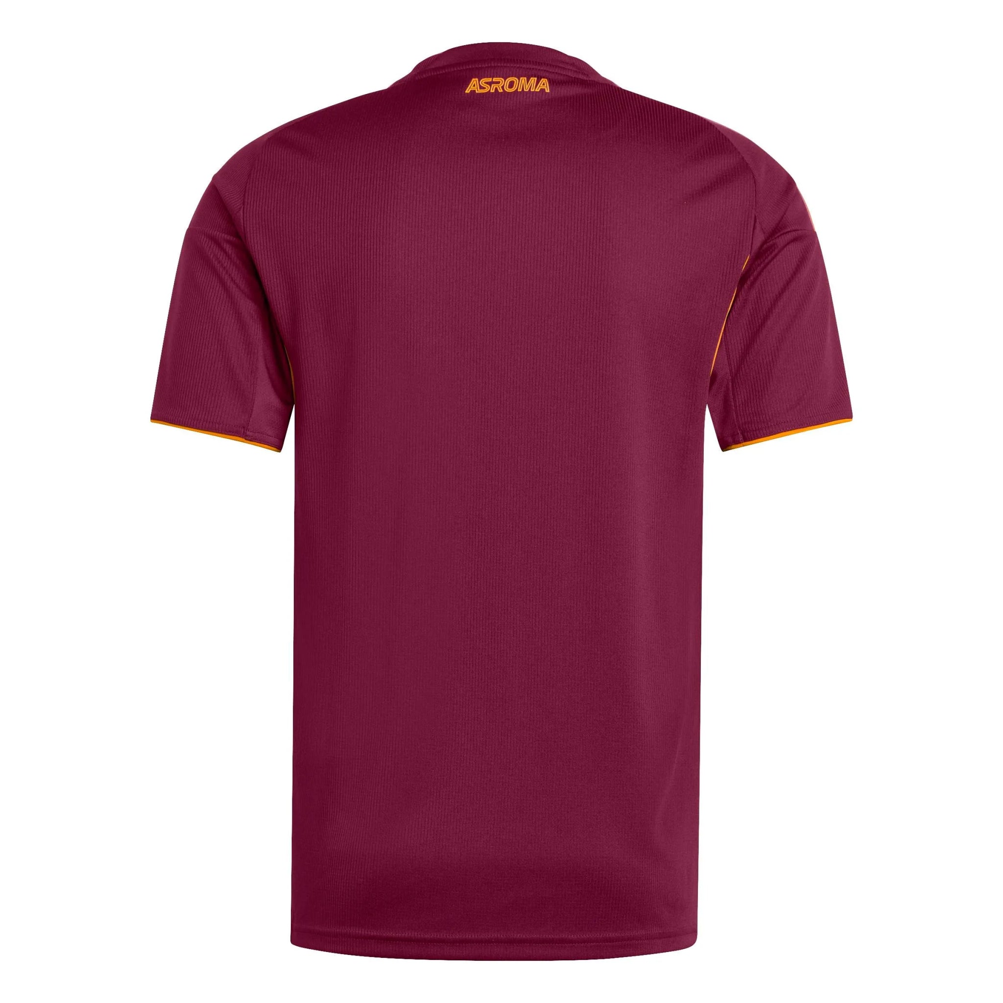 adidas 2025-26 Roma Men's Stadium Home Soccer Jersey (Back)