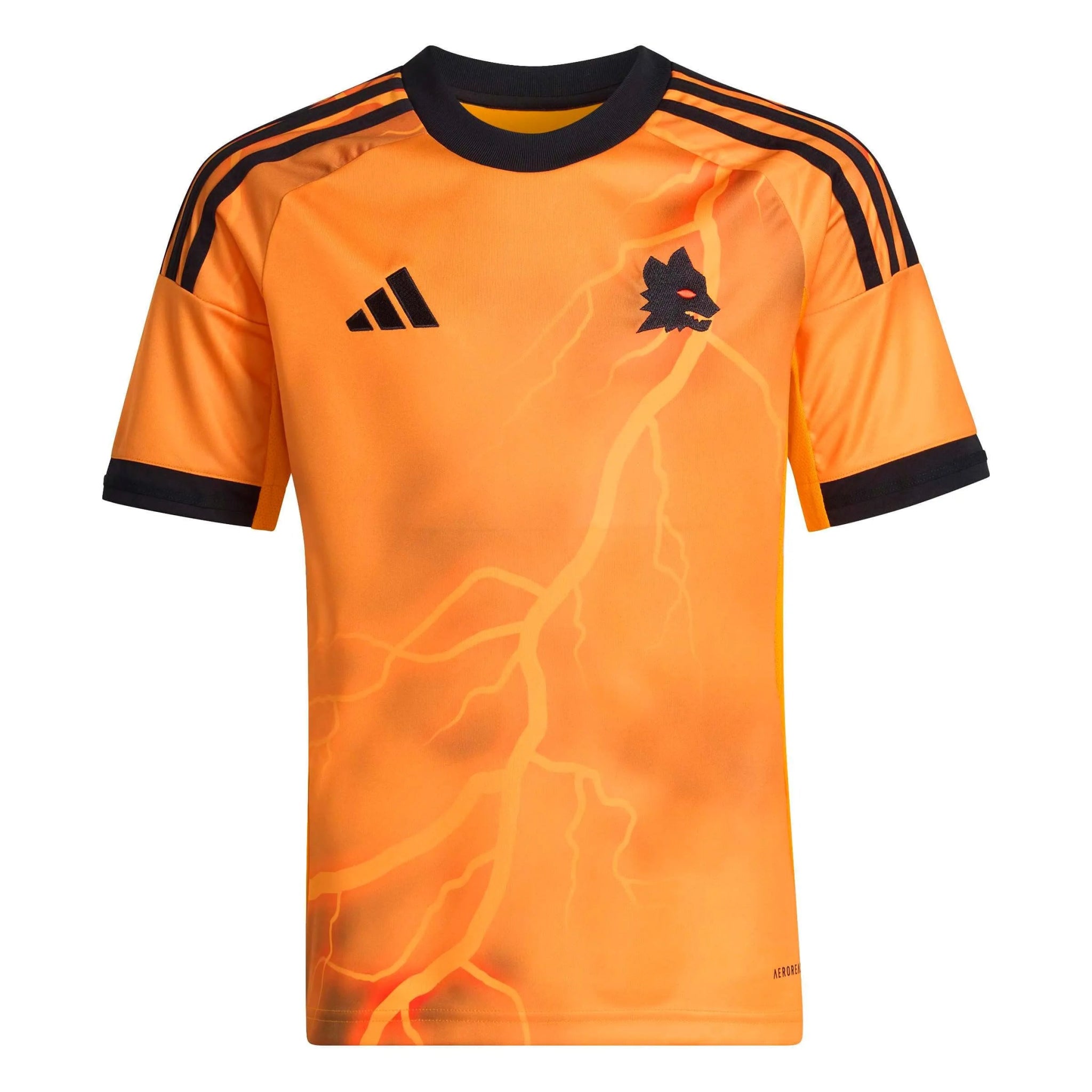 adidas 2025-26 Roma Youth Stadium Away Soccer Jersey (Front)