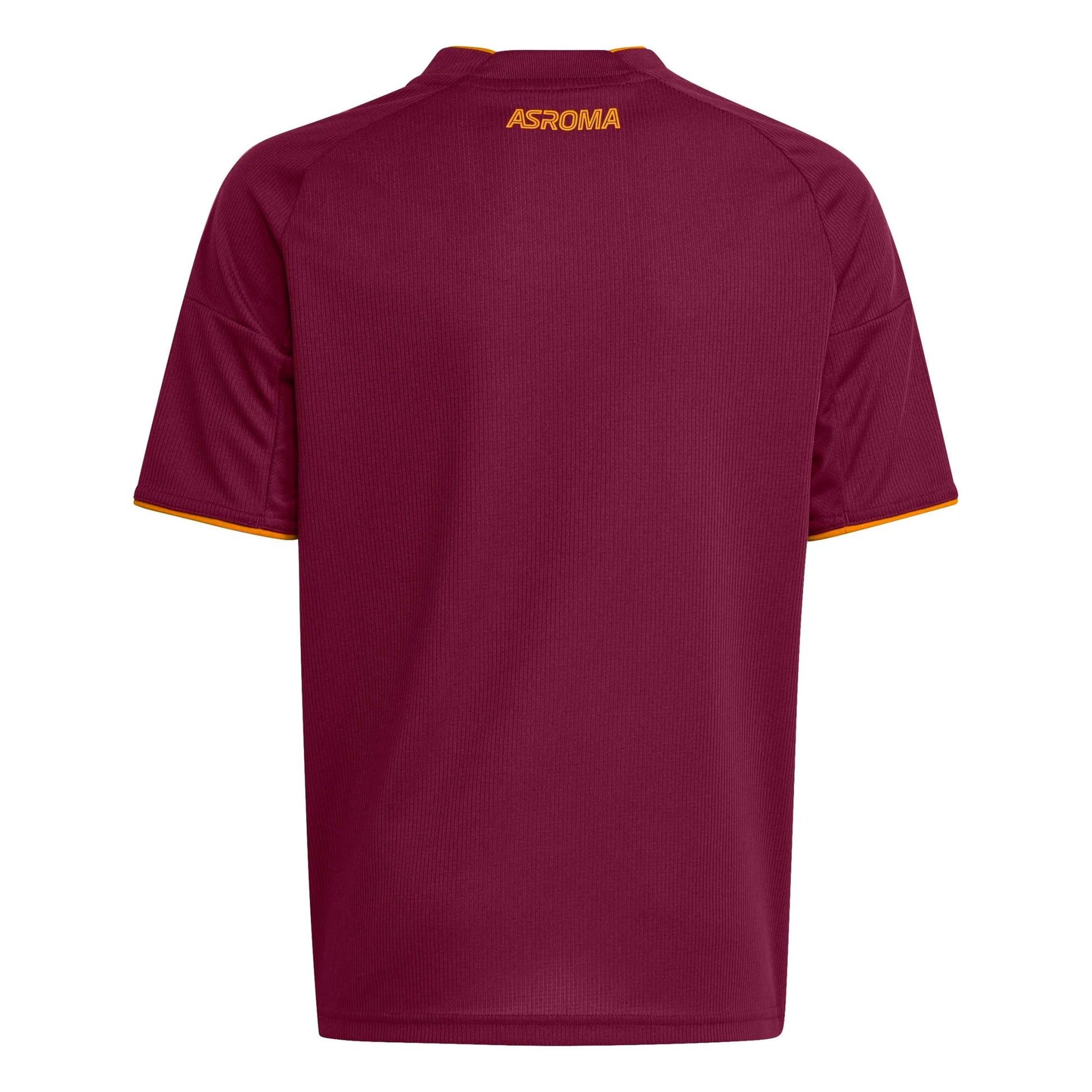 adidas 2025-26 Roma Youth Stadium Home Soccer Jersey (Back)