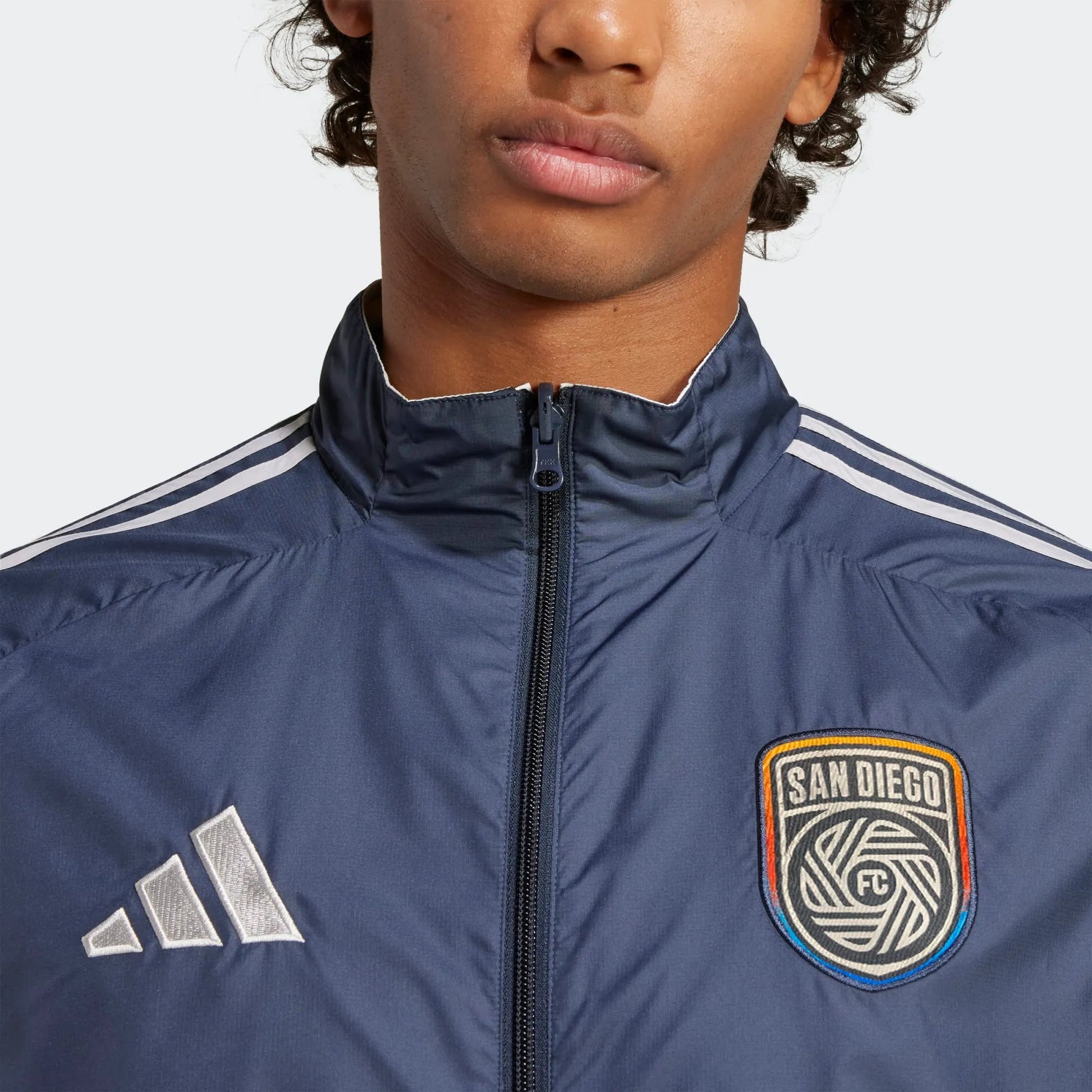 adidas 2025-26 San Diego FC Men's Anthem Jacket (Detail 1)