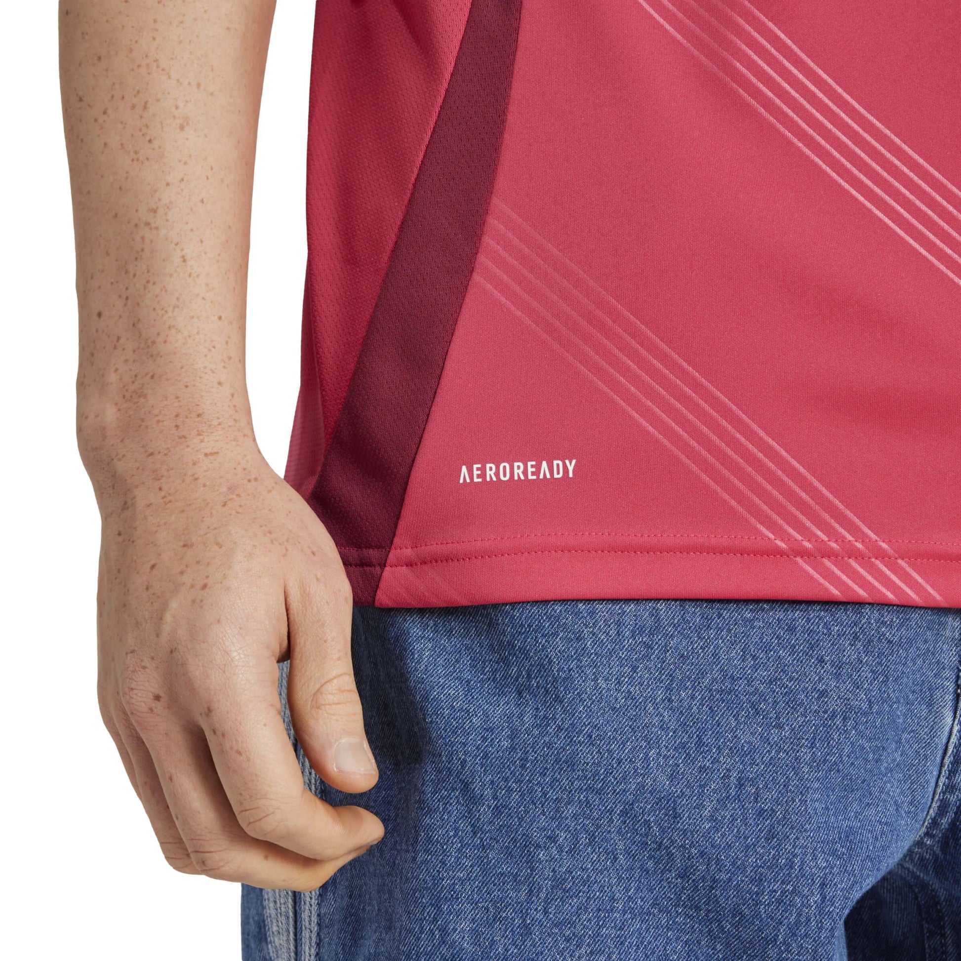 adidas 2025-26 St. Louis City Men's Stadium Home Soccer Jersey (Detail 2)