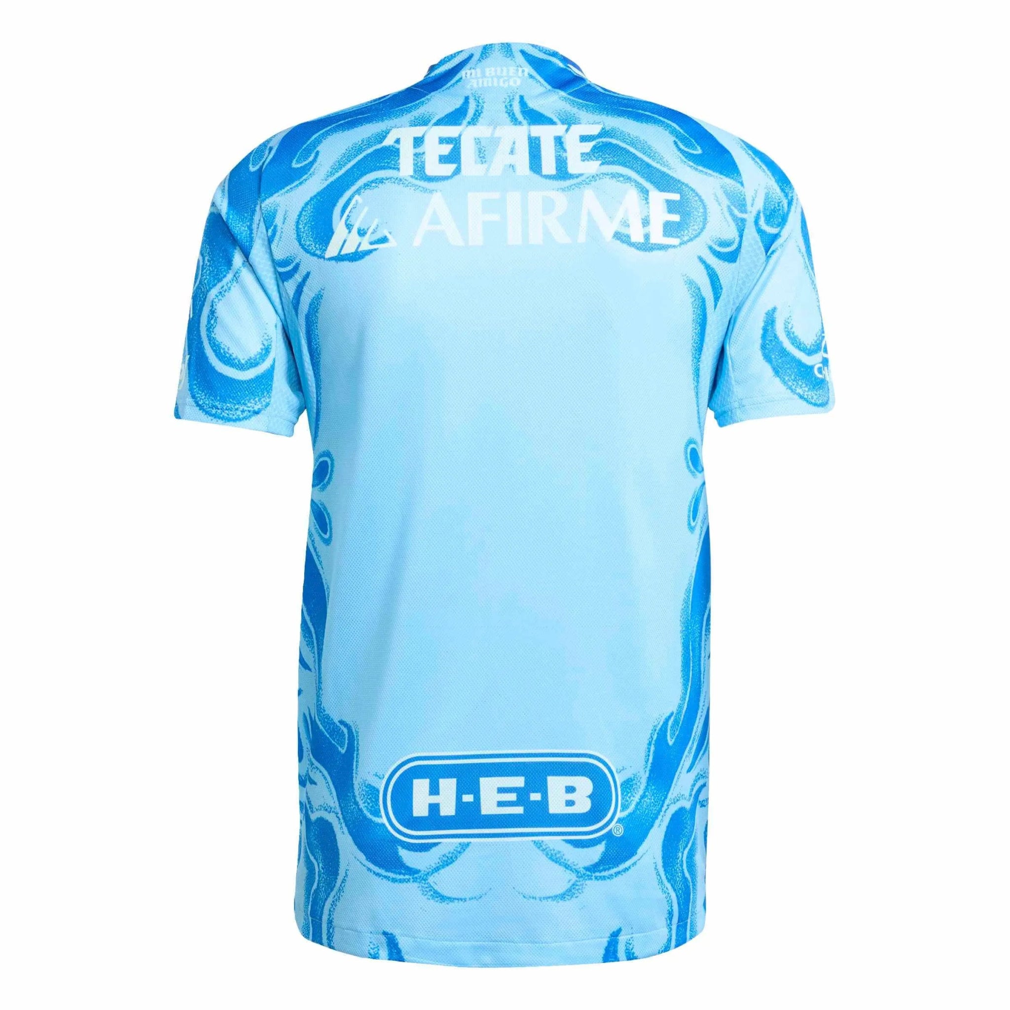 adidas 2025-26 Tigres Men's Authentic Away Soccer Jersey (Back)