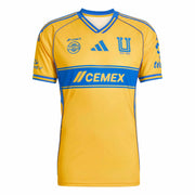 adidas 2025-26 Tigres Men's Stadium Home Soccer Jersey (Front)