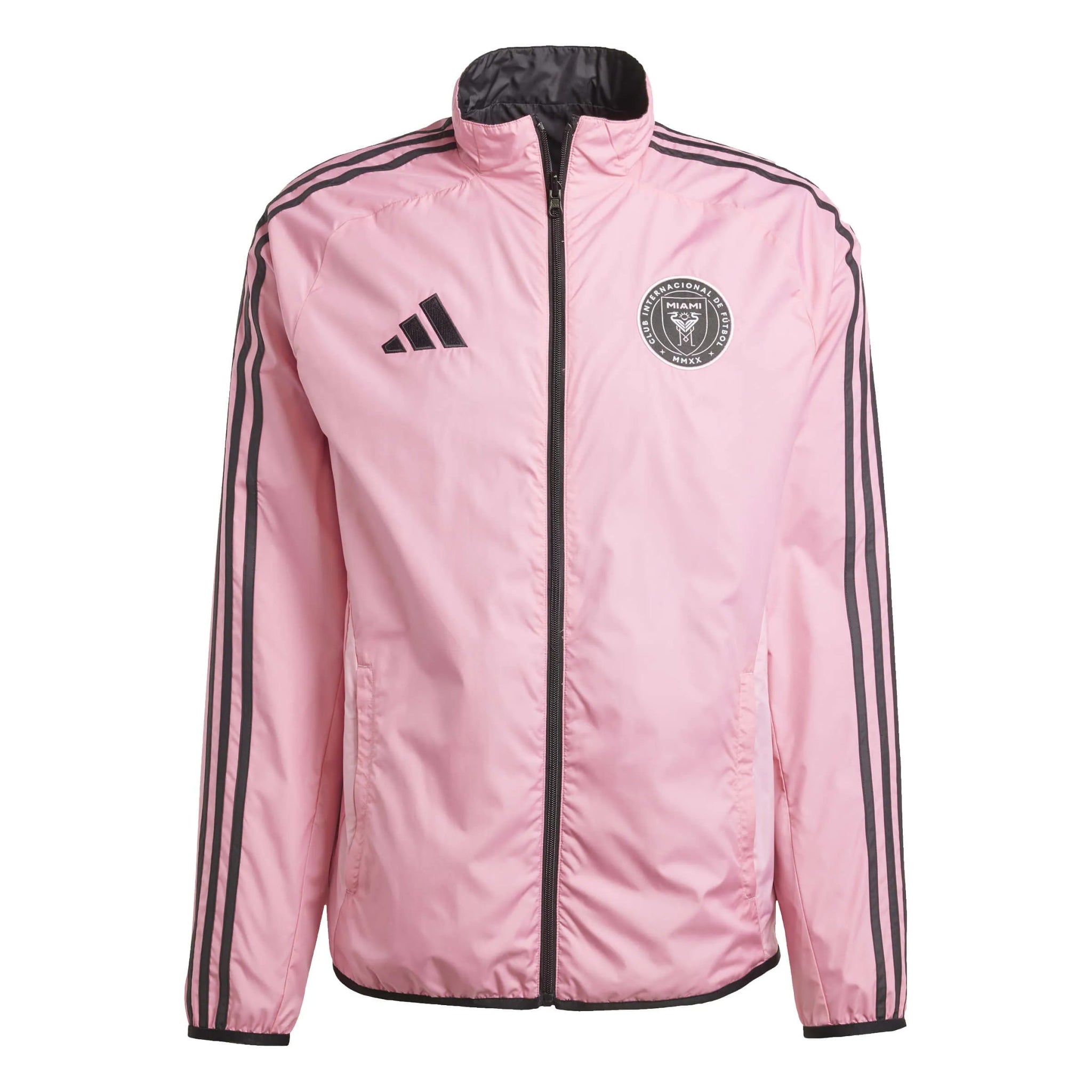 adidas 2025 Inter Miami Men's Anthem Jacket (Front)