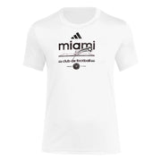 adidas 2025 Inter Miami Women's Pre-Game Tee (Front)