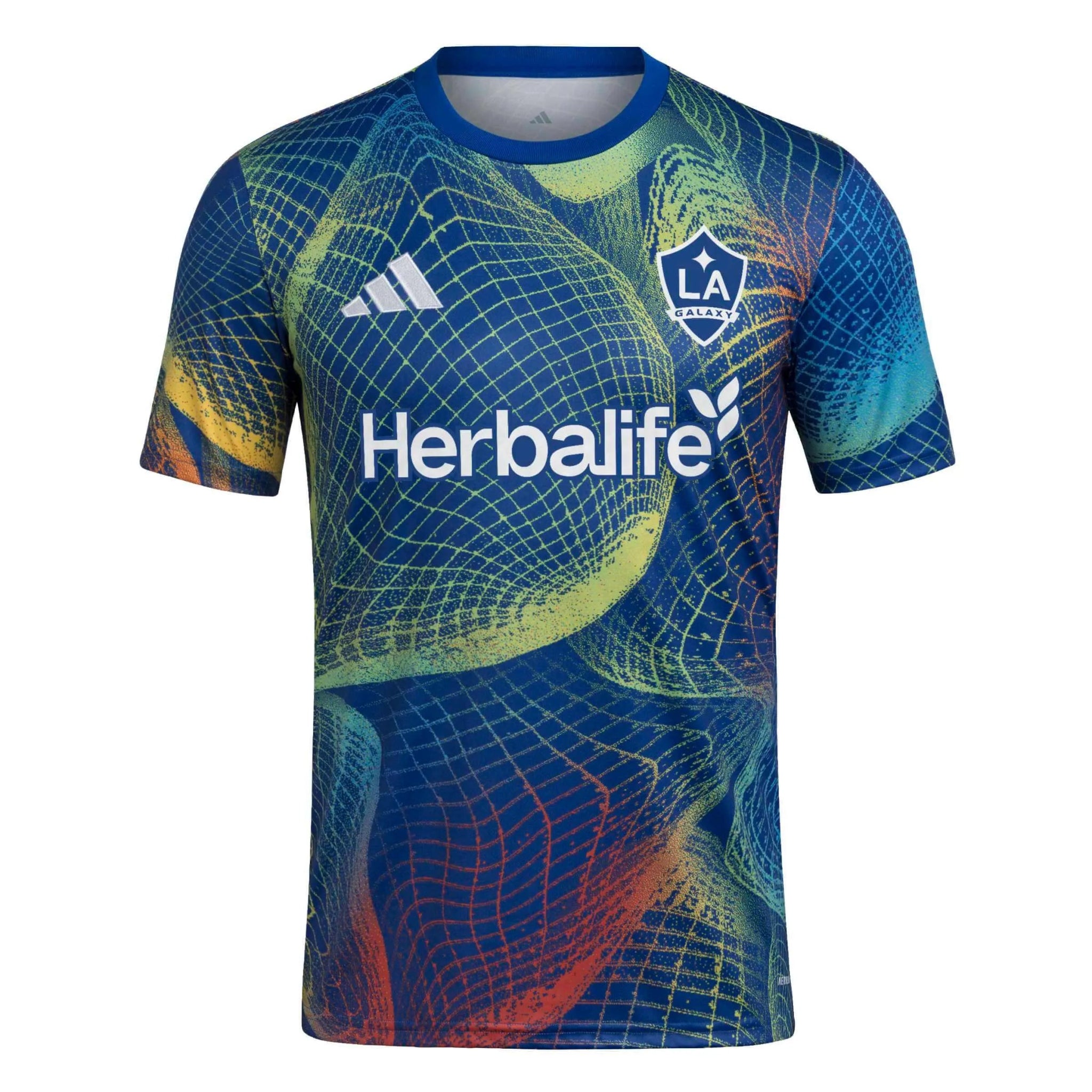 adidas 2025 LA Galaxy Men's United We Play Training Jersey (Front)
