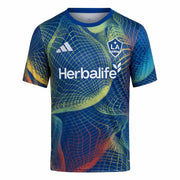 adidas 2025-26 LA Galaxy Youth United We Play Training Jersey (Front)