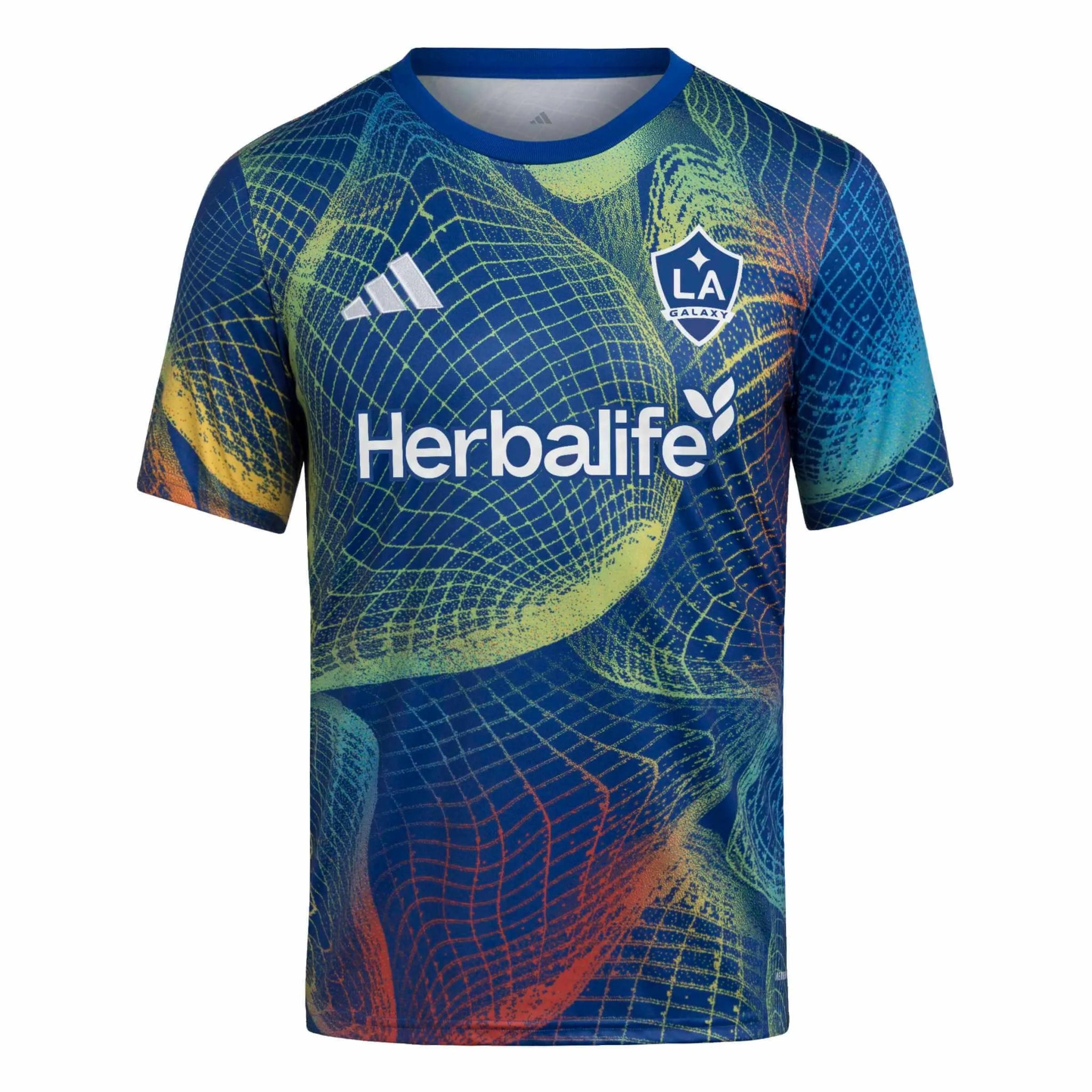 adidas 2025-26 LA Galaxy Youth United We Play Training Jersey (Front)
