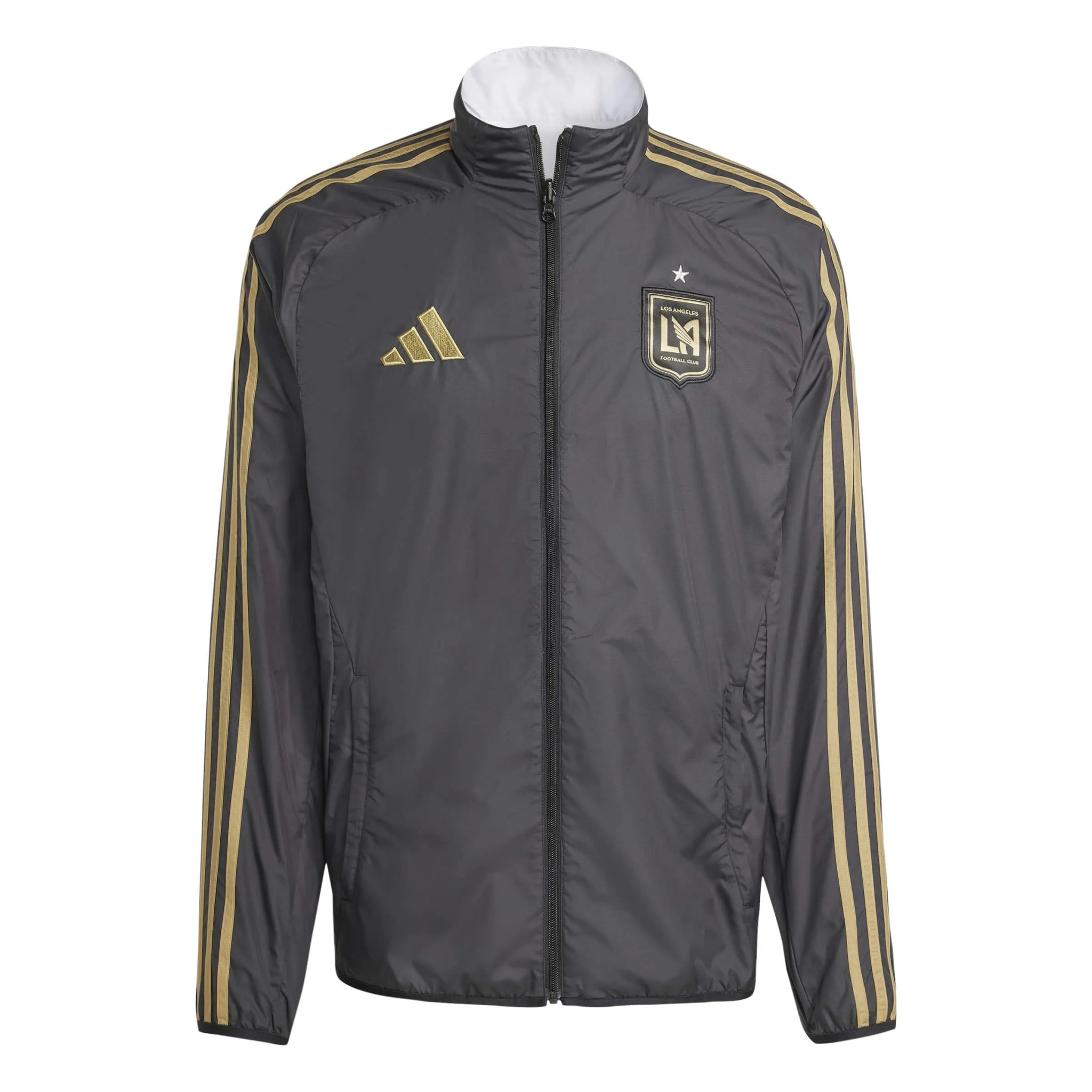 adidas 2025 LAFC Men's Anthem Jacket (Front)