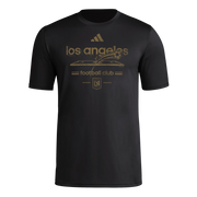 adidas 2025 LAFC Men's SS Pre-Game Tee (Front)