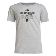 adidas 2025 LAFC Youth Pre-Game Tee (Front)