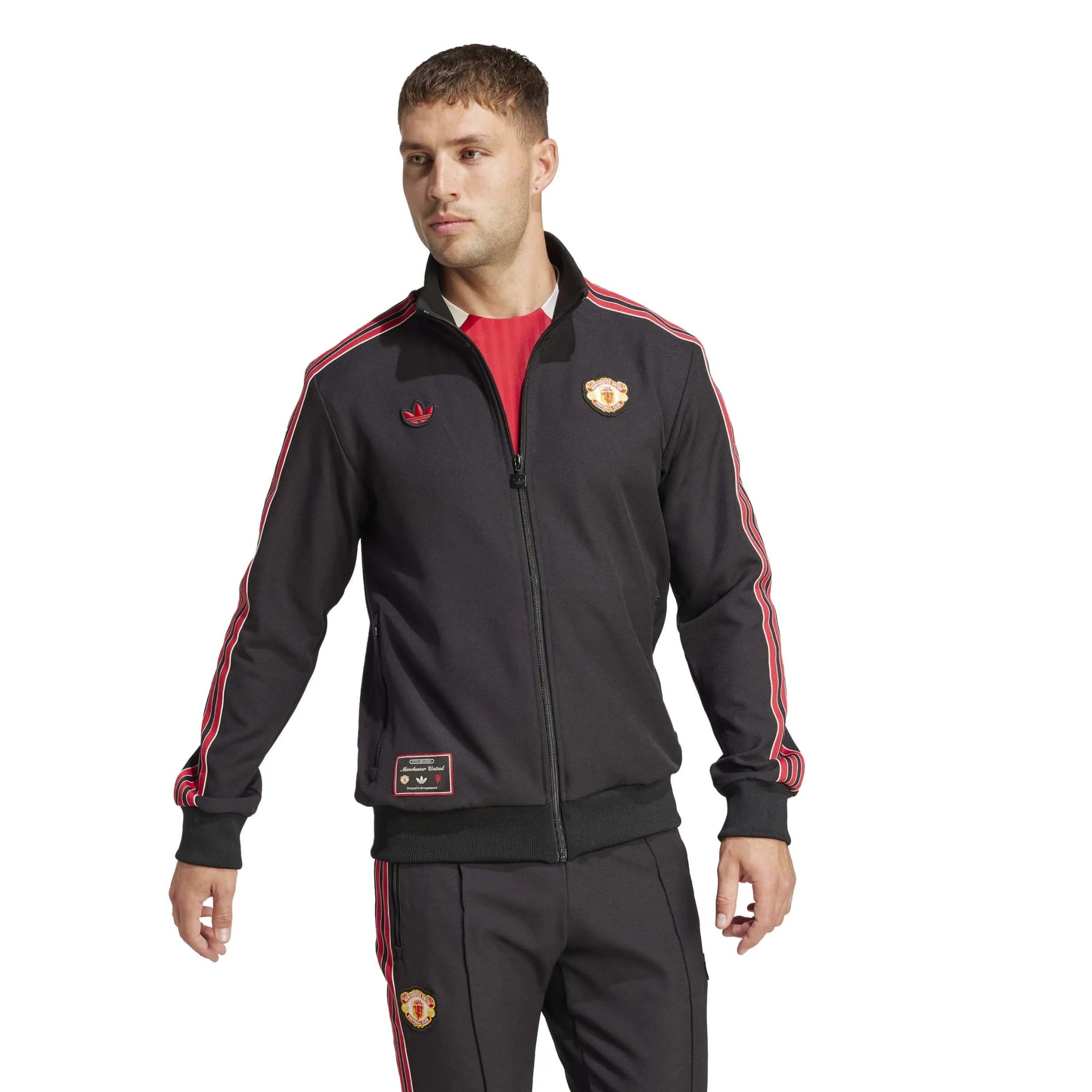 adidas 2025 Manchester United Men's Icons Track Top