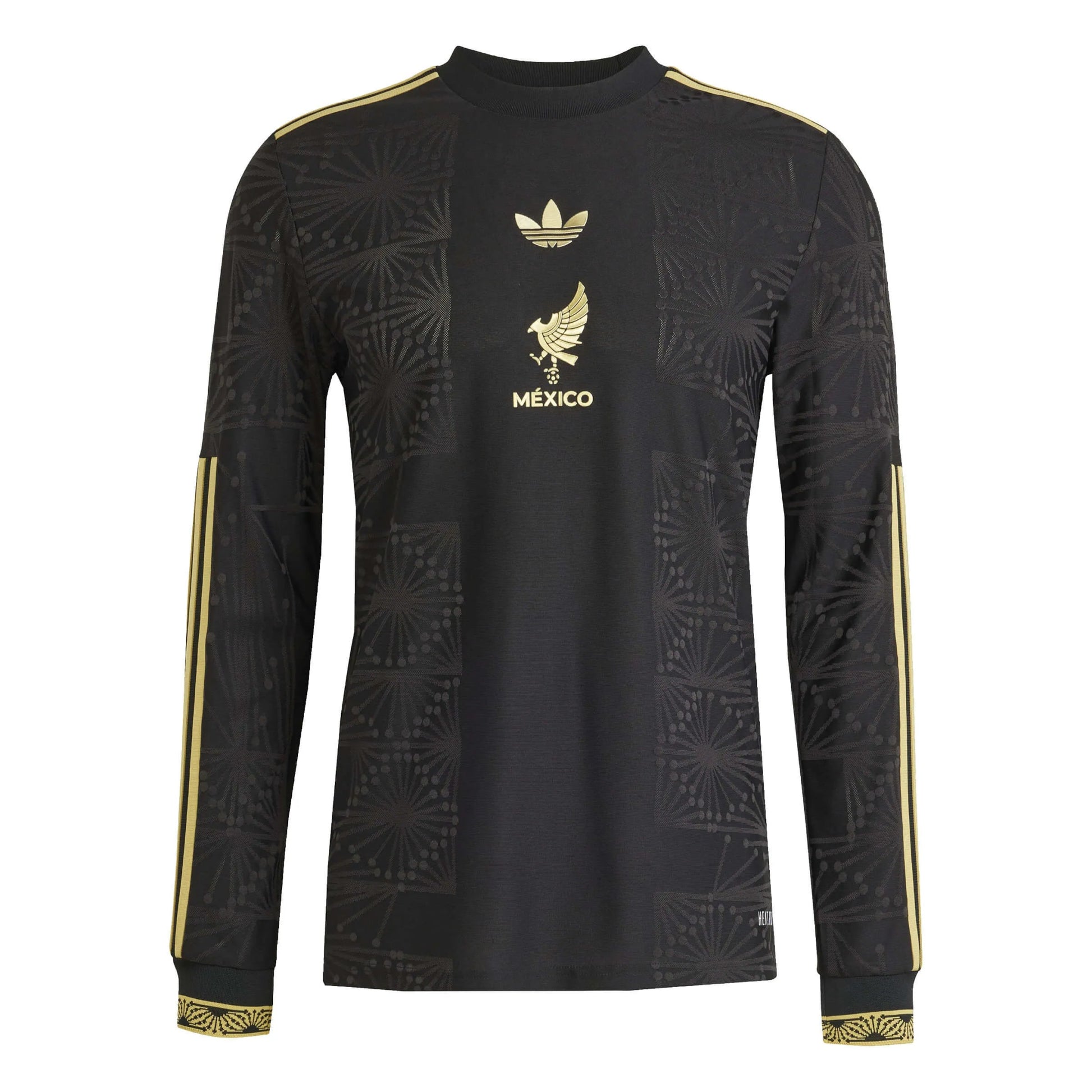 mexico gear soccer adidas 2025 Mexico Men's De Oro Authentic Long-Sleeve Soccer Jersey – ProSoccer