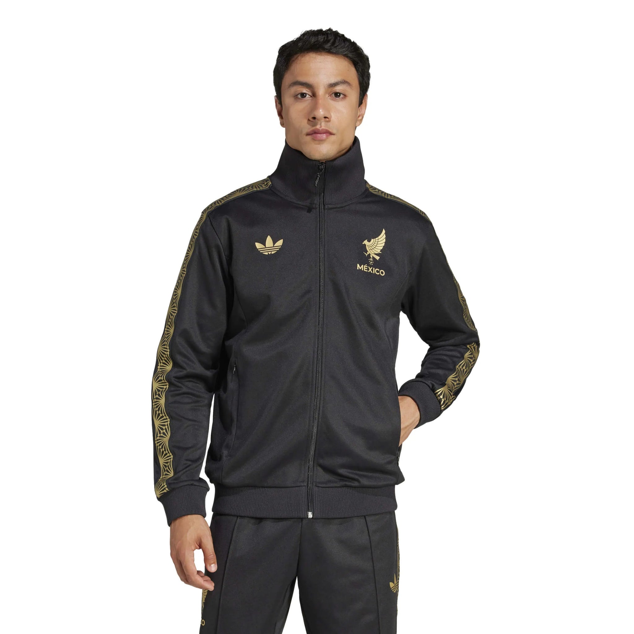 adidas 2025 Mexico Men's Track Top (Model - Front)
