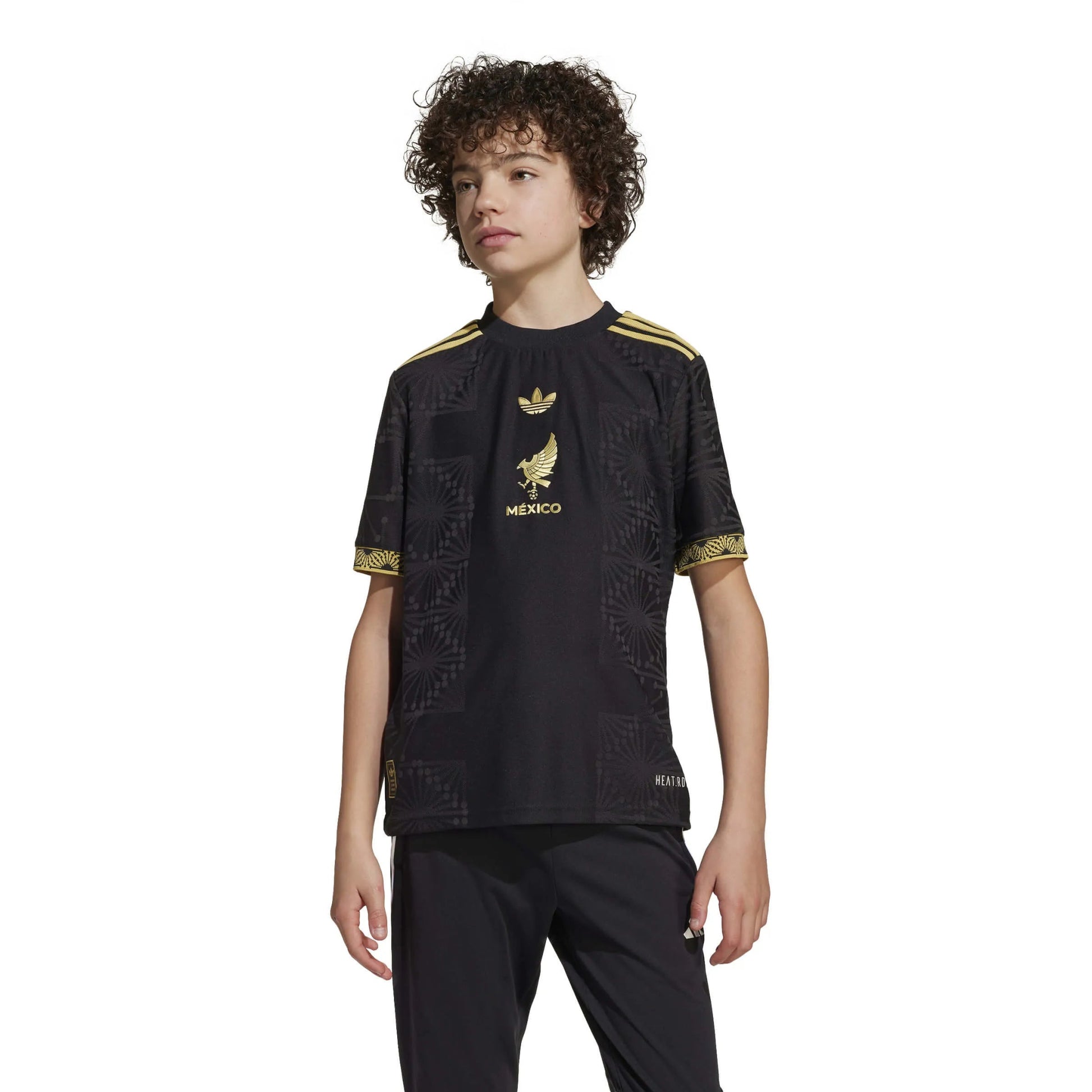 adidas 2025 Mexico Youth De Oro Authentic Soccer Jersey
