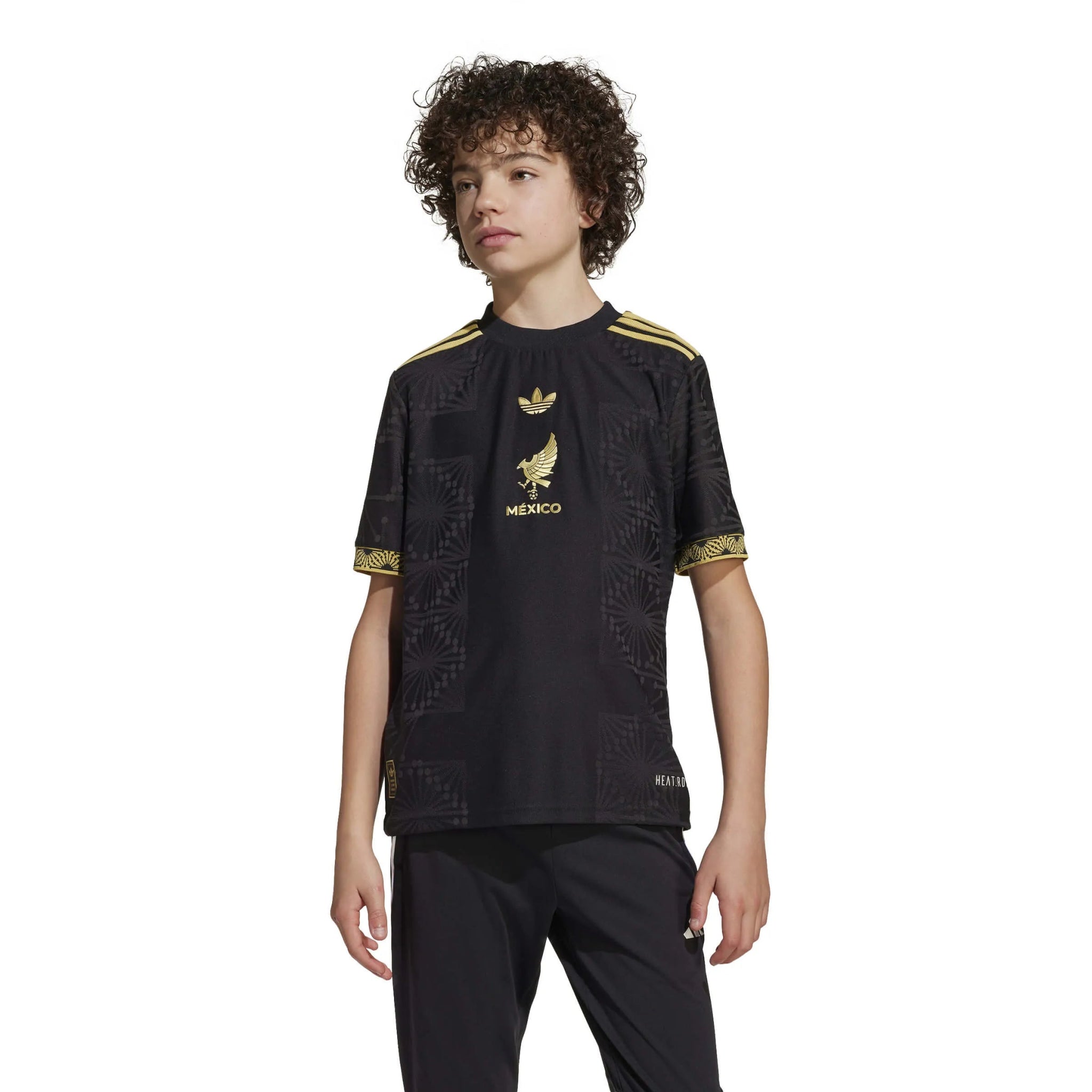 adidas 2025 Mexico Youth De Oro Authentic Soccer Jersey