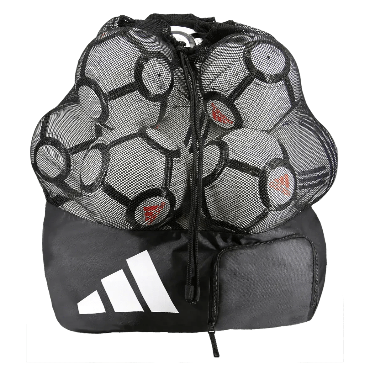 adidas 2025 MLS Club Ball Green/Glory Blue/Solar Blue Size 5 (10 Ball & Bag Bundle)