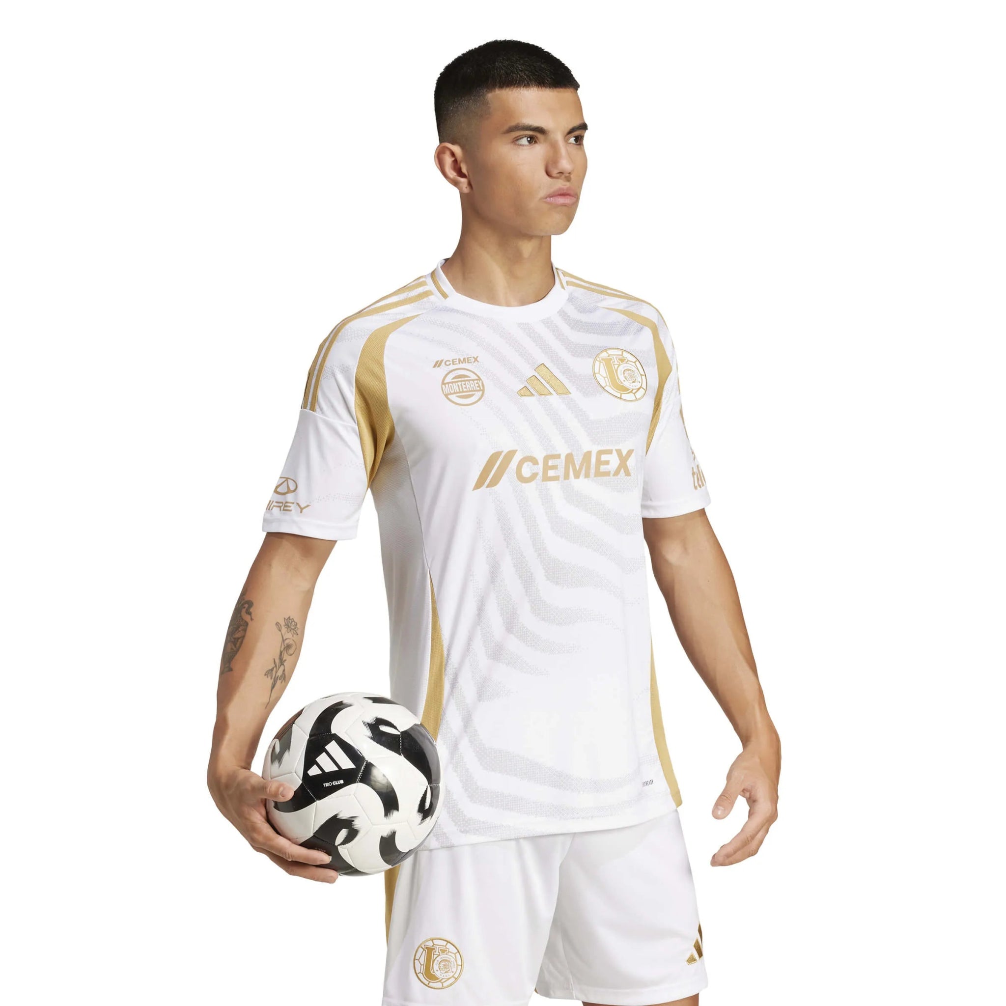 adidas 2024-25 Tigres Men's Stadium Third Jersey (Model - Side)