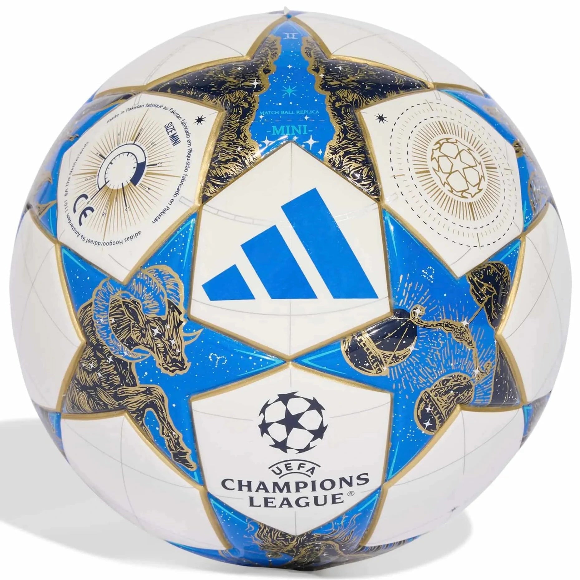 adidas 2025 UCL League Stage Mini Soccer Ball (Front)