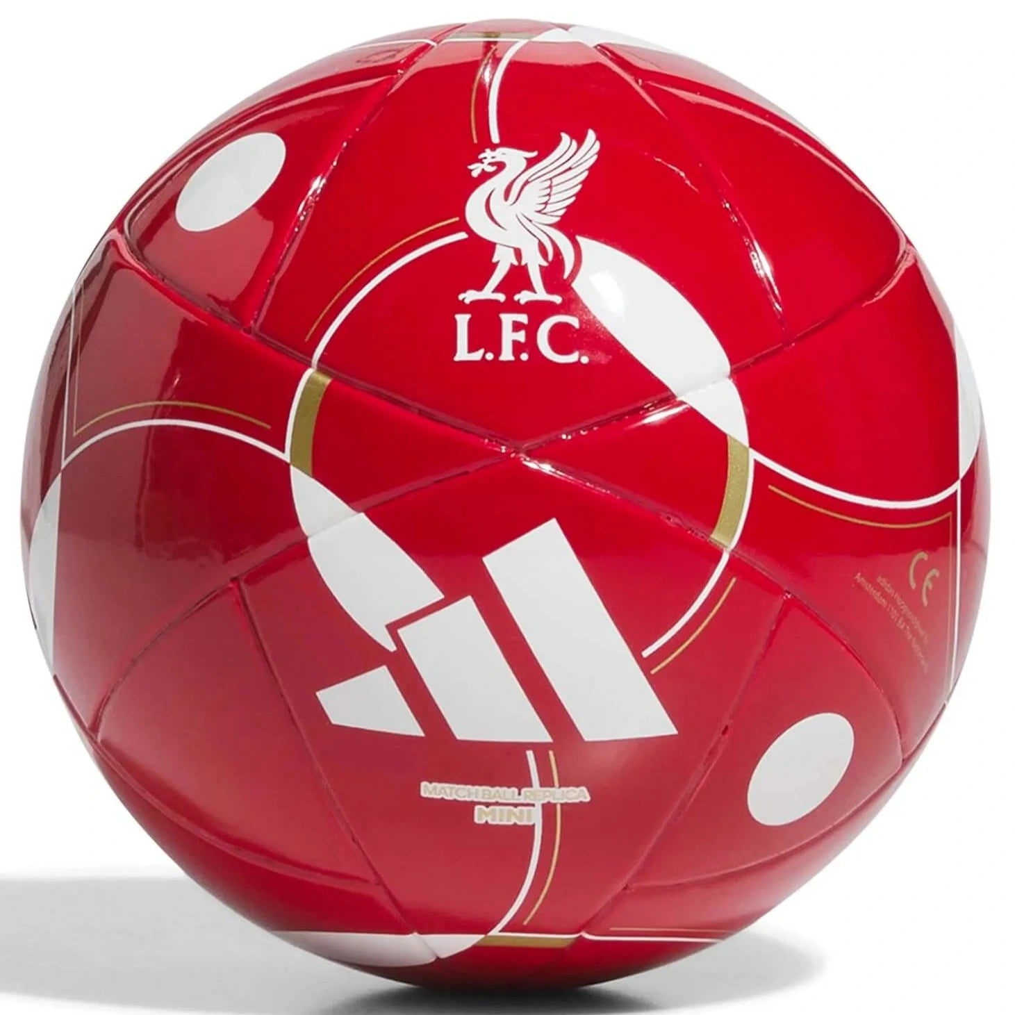adidas Liverpool Mini Soccer Ball (Front)