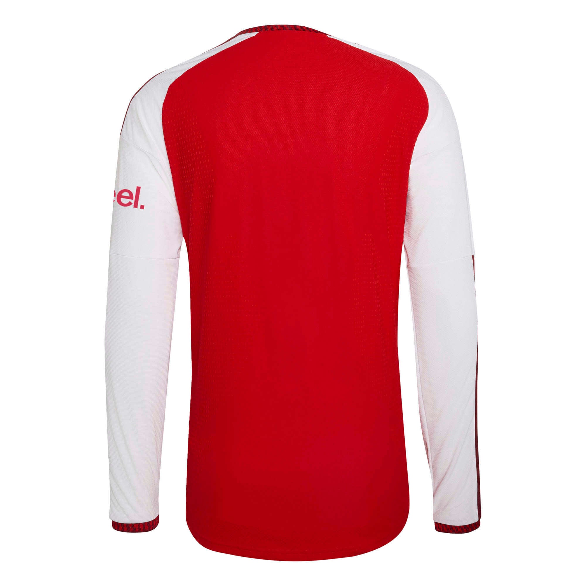 adidas 2026-27 Arsenal Men's Authentic Home Long-Sleeve Soccer Jersey (Back)