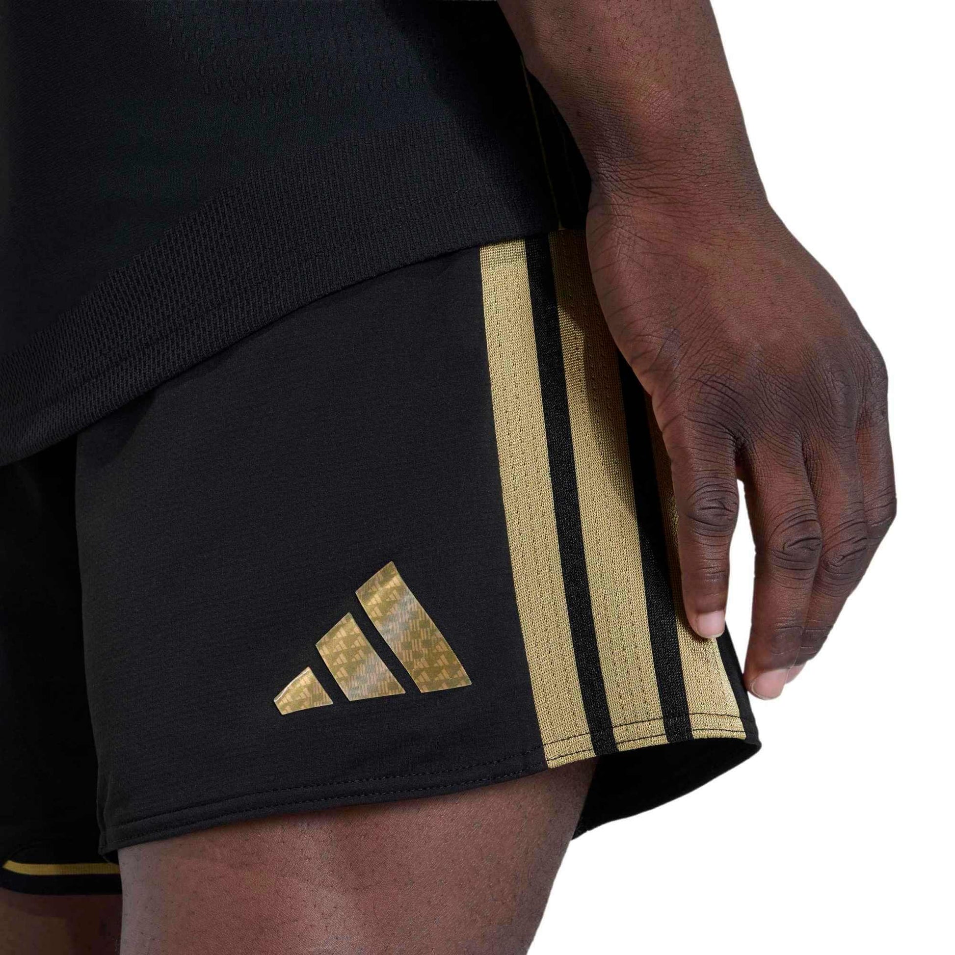 adidas 2026-27 LAFC Men's Authentic Home Shorts (Detail 1)