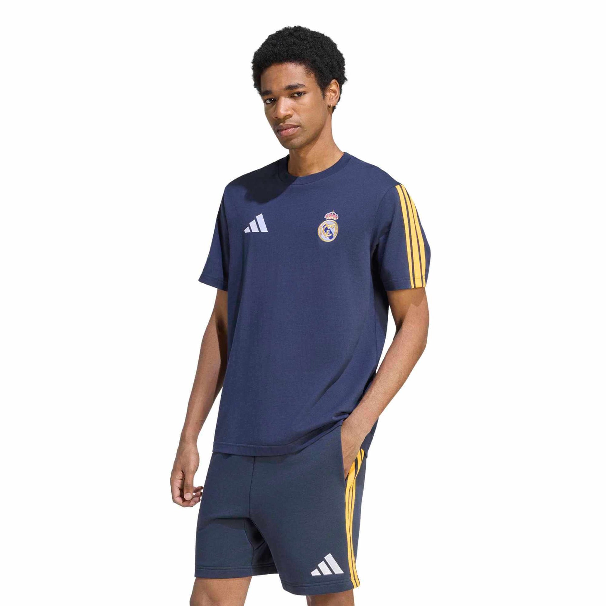 adidas 2026-27 Real Madrid Men's DNA Tee (Model - Front)
