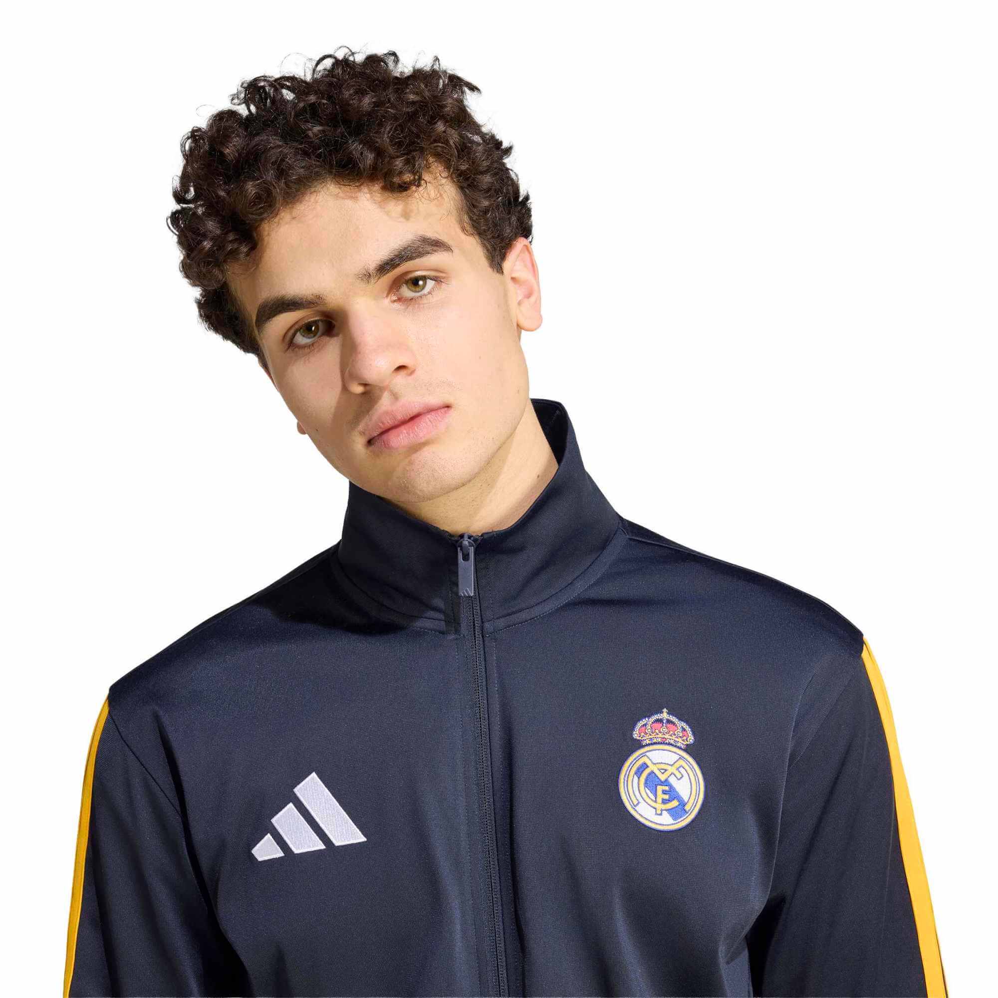 adidas 2026-27 Real Madrid Men's DNA Track Top (Detail 1)