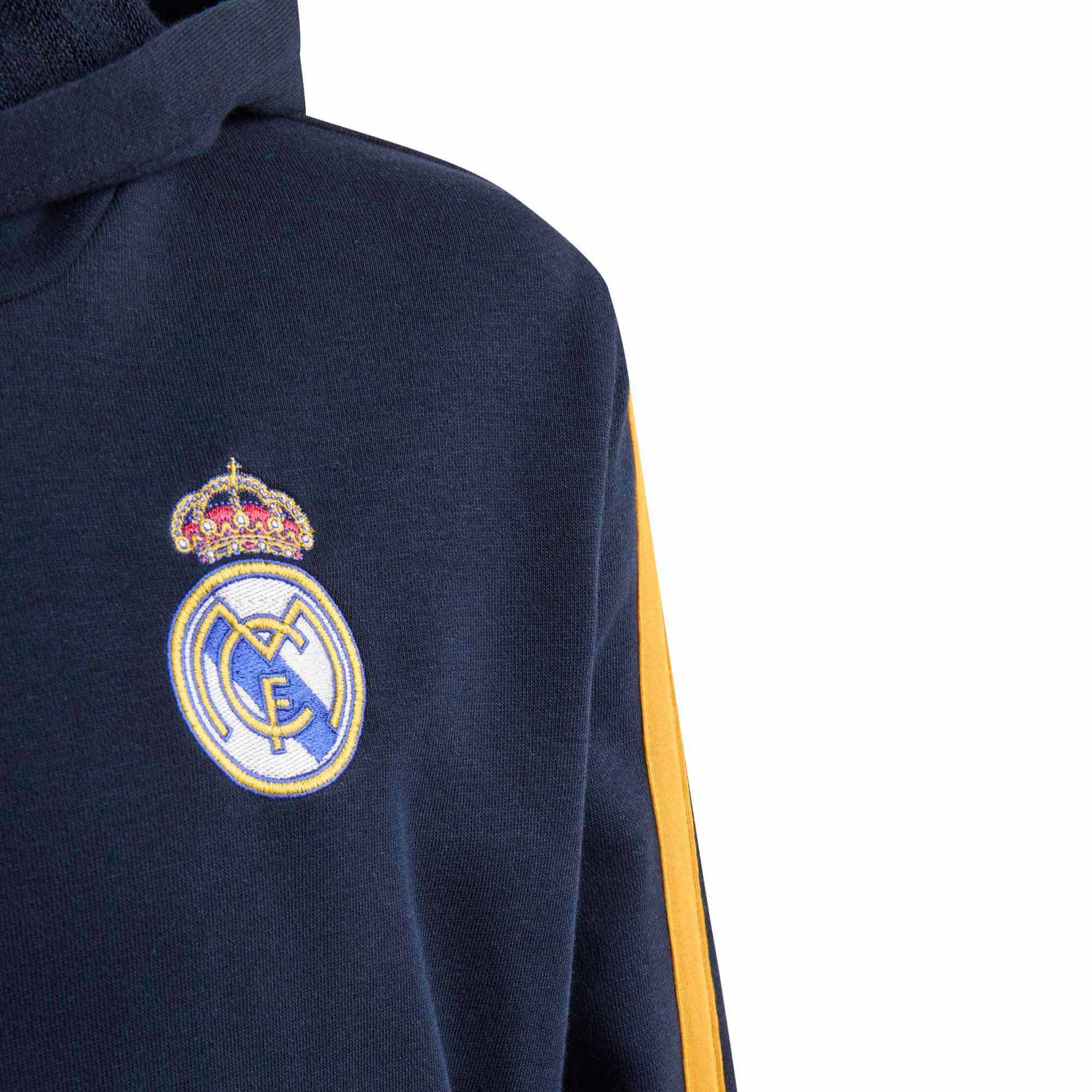 adidas 2026-27 Real Madrid Youth Hoodie (Detail 2)