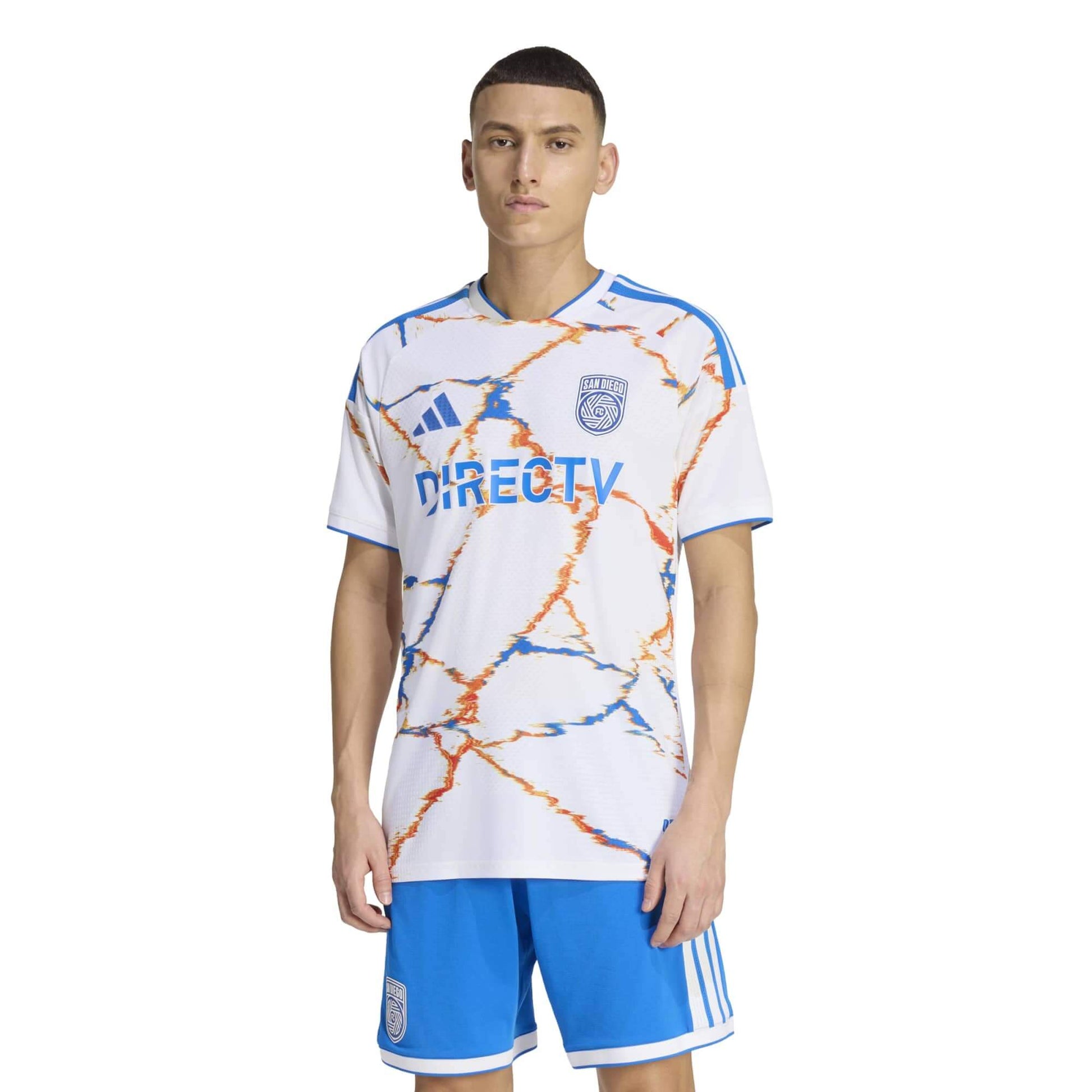 adidas 2026-27 San Diego Men's Authentic Away Soccer Jersey (Model - Front)