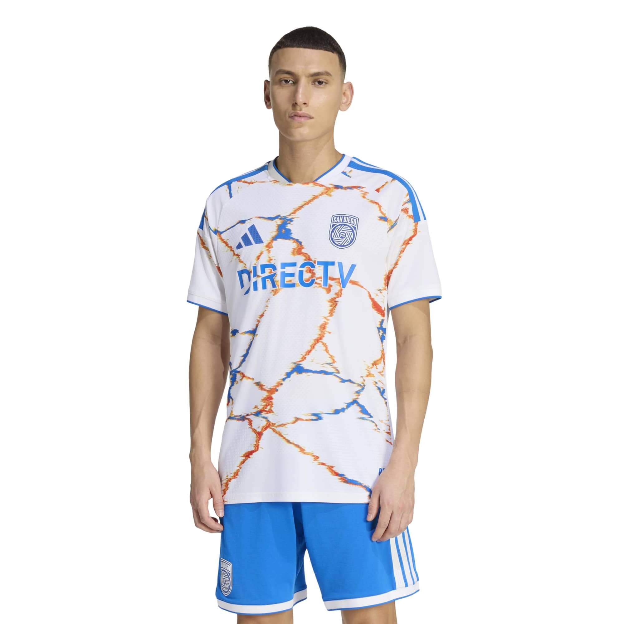 adidas 2026-27 San Diego Men's Authentic Away Soccer Jersey (Model - Front)