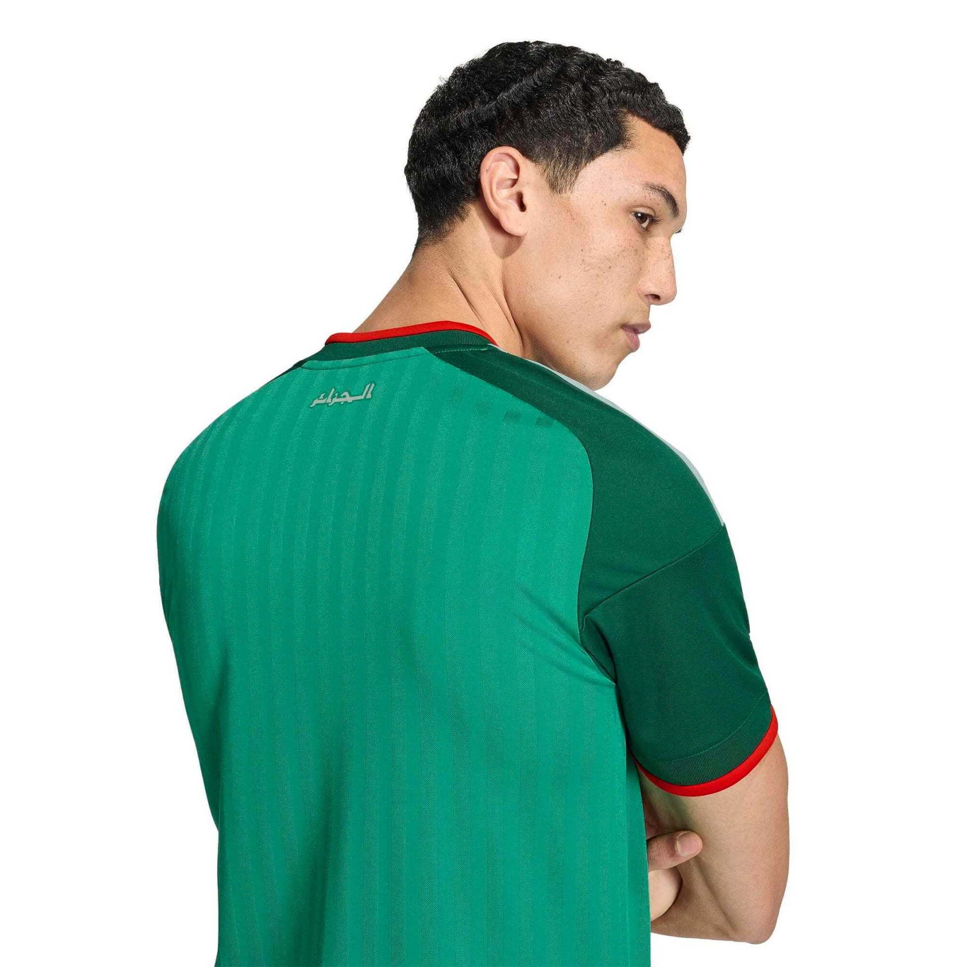adidas 2026 Algeria Men's Stadium Away Soccer Jersey (Detail 2)