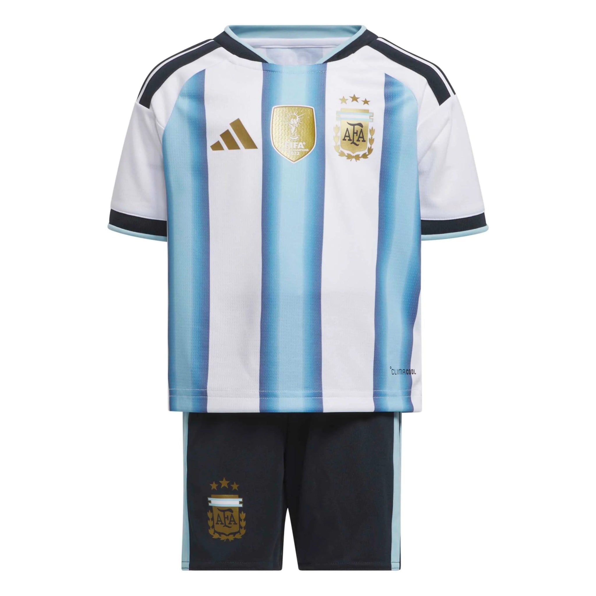 adidas 2026 Argentina Kid's Home Mini Kit (Front)