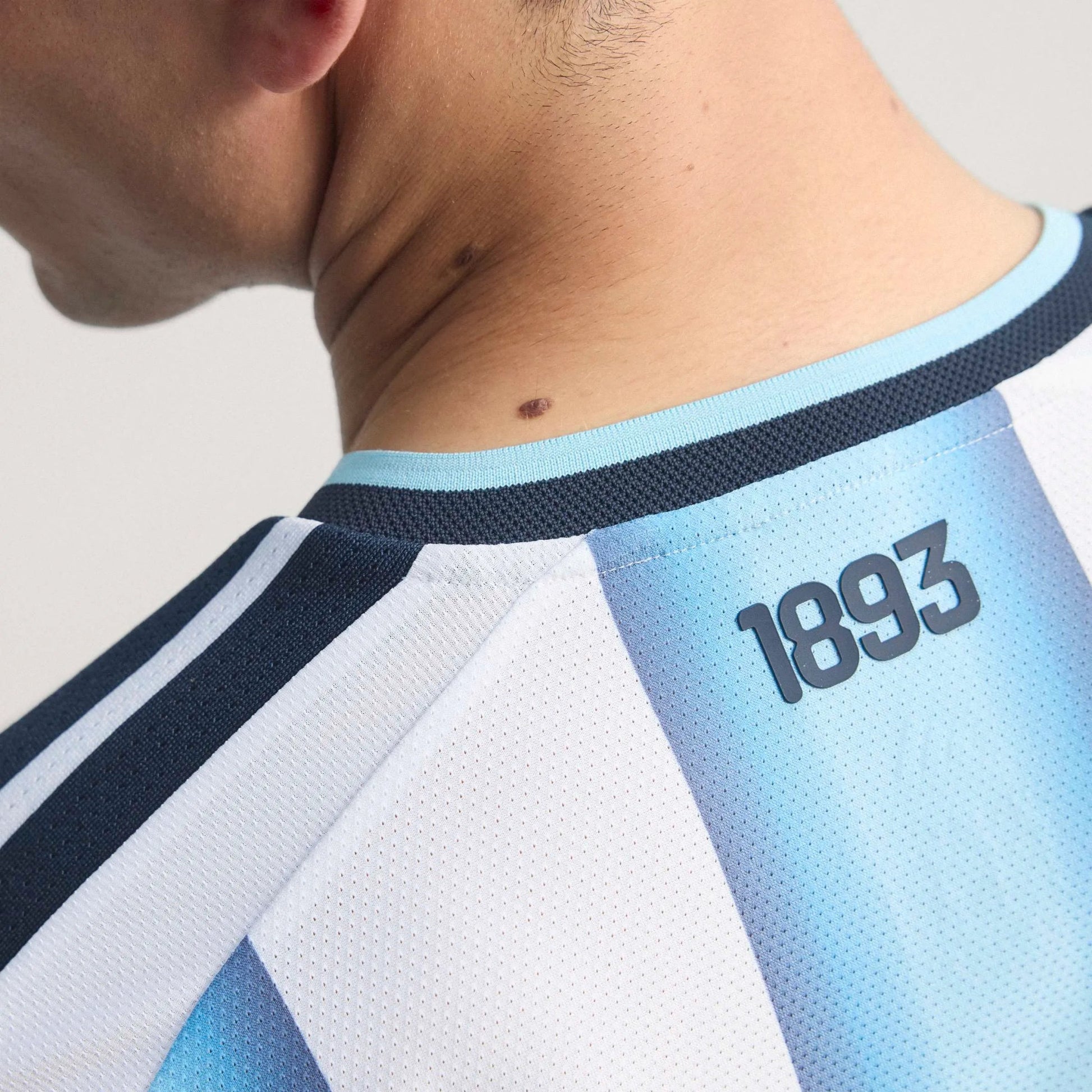 adidas 2026 Argentina Men's Authentic Home Soccer Jersey (Detail 5)