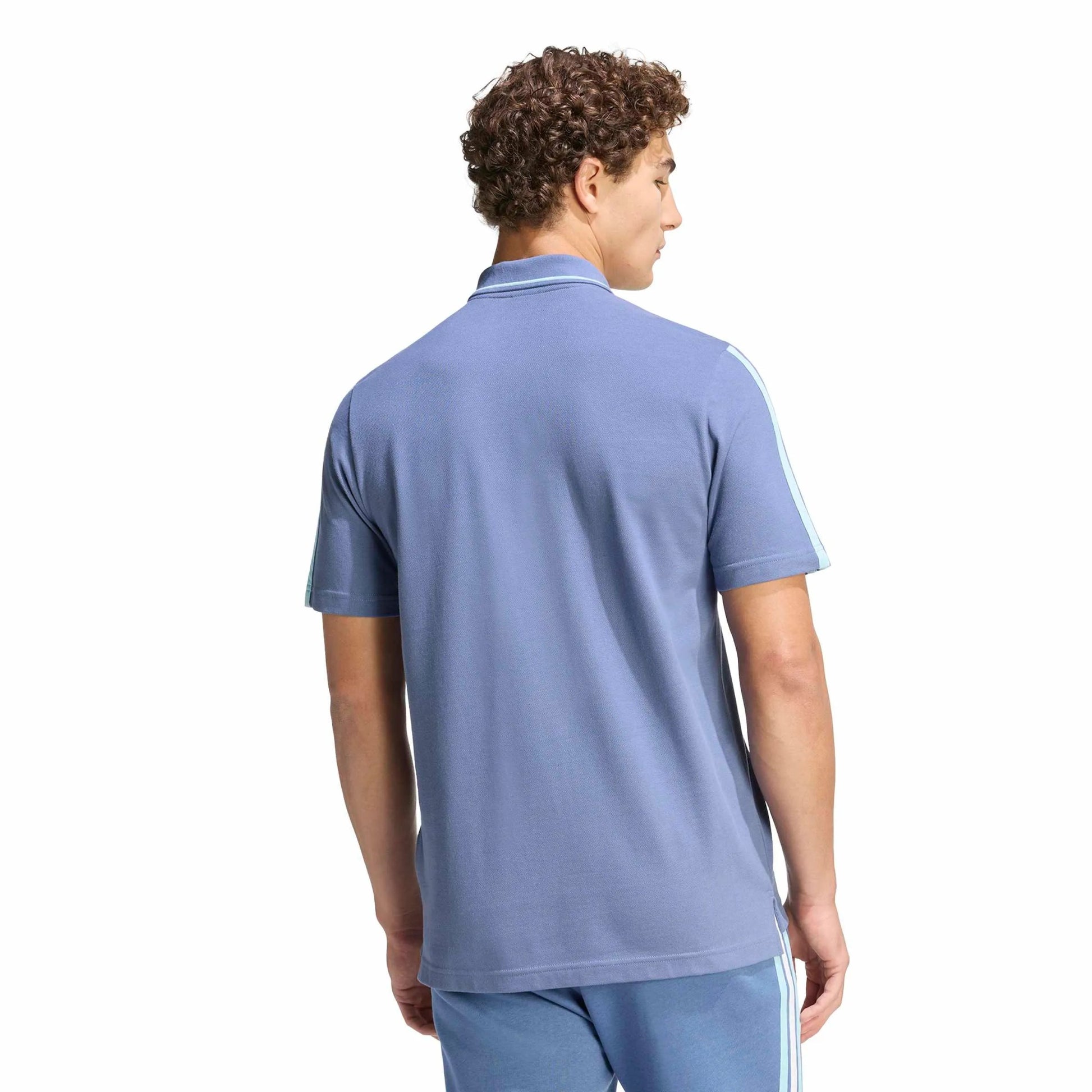 adidas 2026 Argentina Men's DNA Polo (Model - Back)