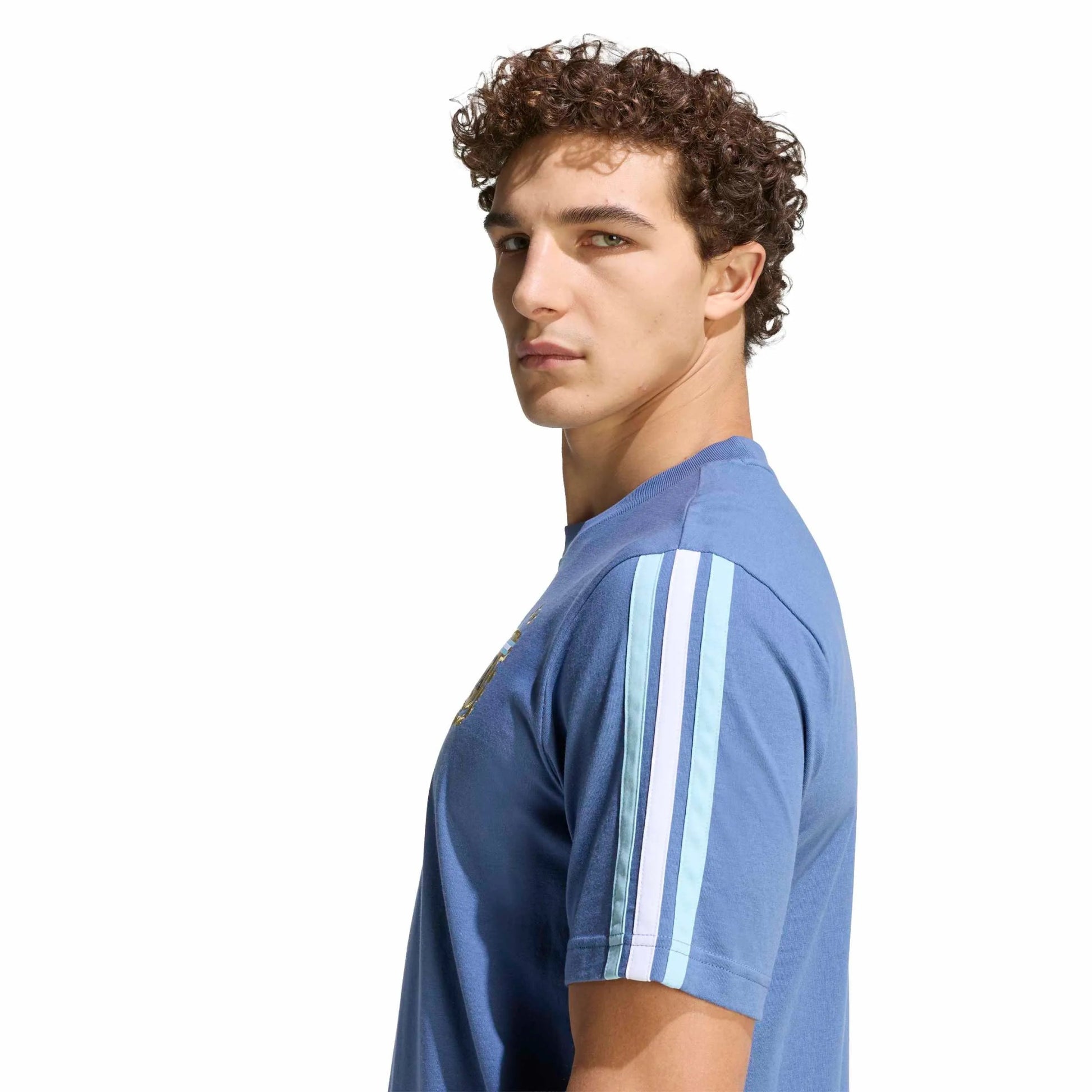 adidas 2026 Argentina Men's DNA Tee (Detail 2)