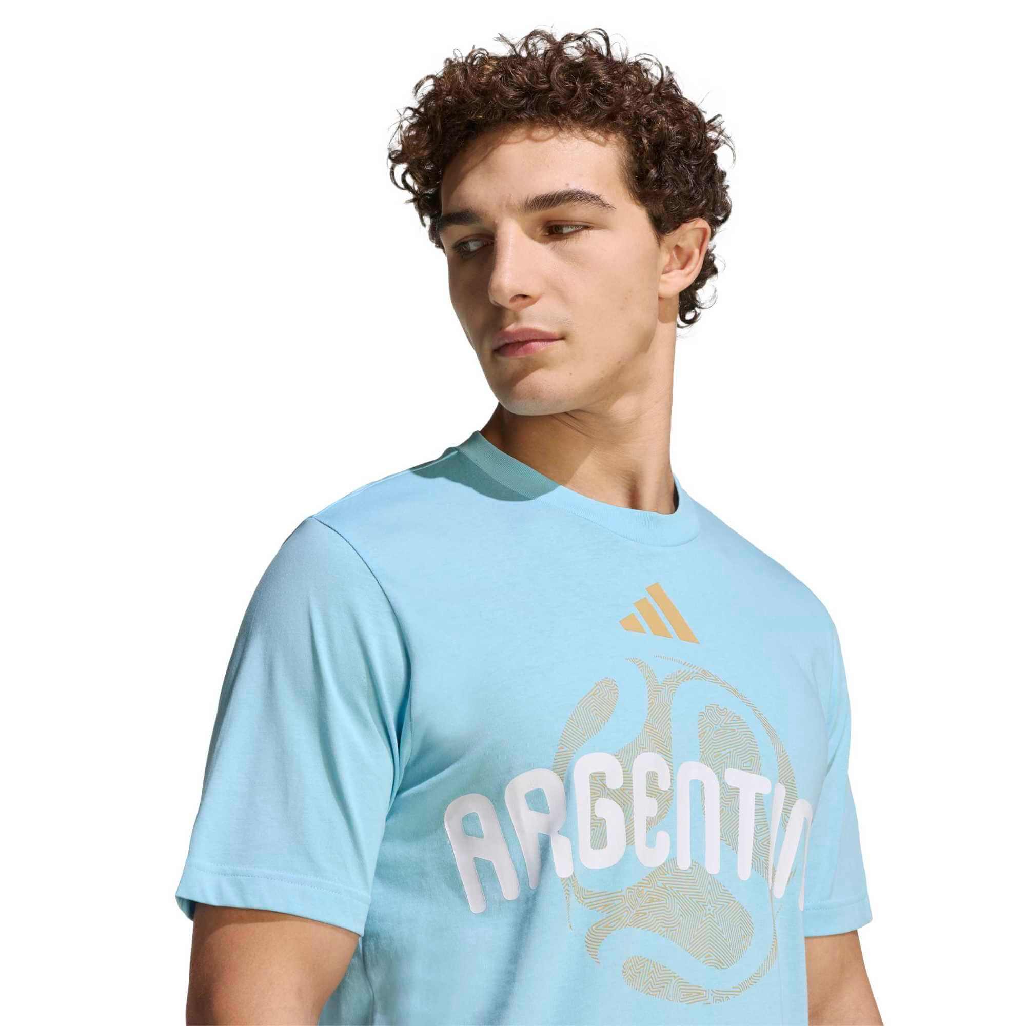 adidas 2026 Argentina Men's OLP Tee (Detail 1)