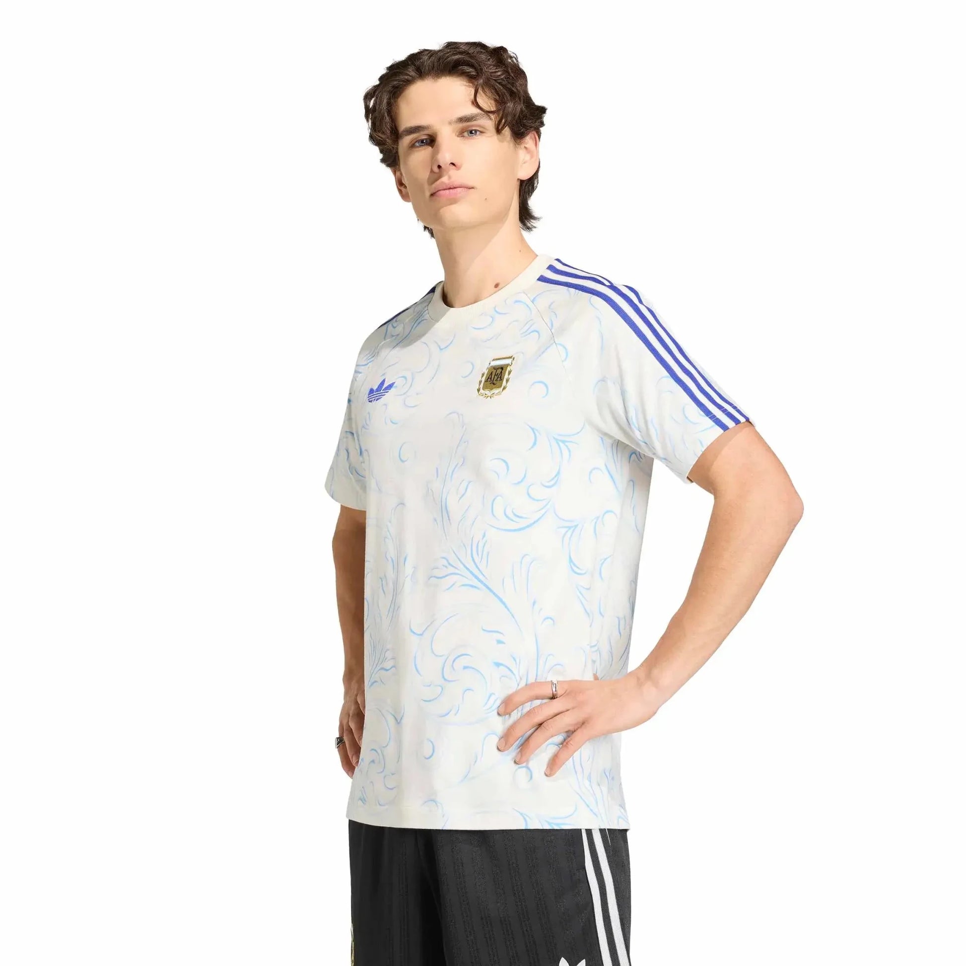 adidas 2026 Argentina Men's Originals All Over Print Tee