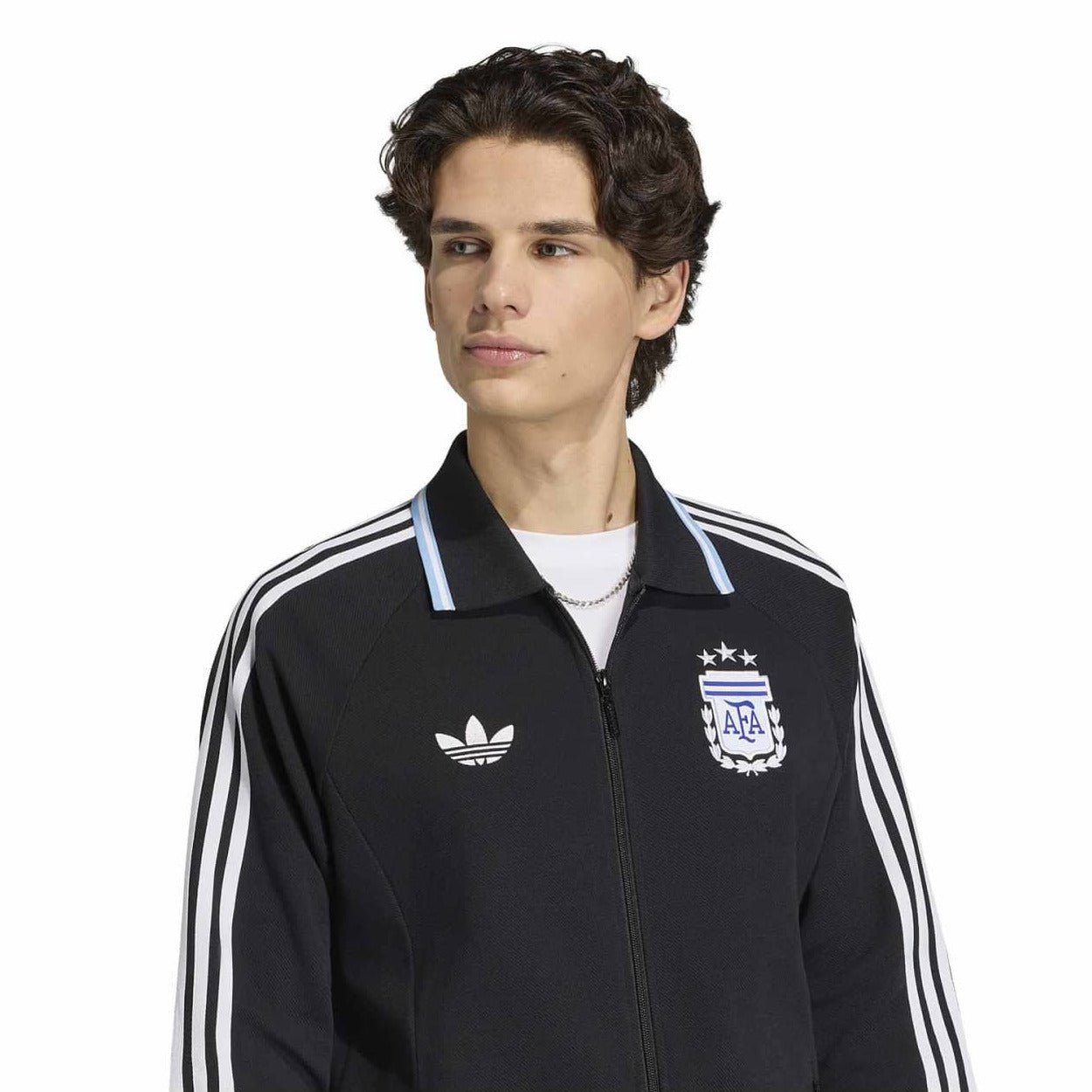 adidas 2026 Argentina Men's Originals Anthem Jacket (Detail 1)
