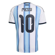 adidas 2026 Argentina Men's Stadium Home Messi #10 Soccer Jersey (Back)